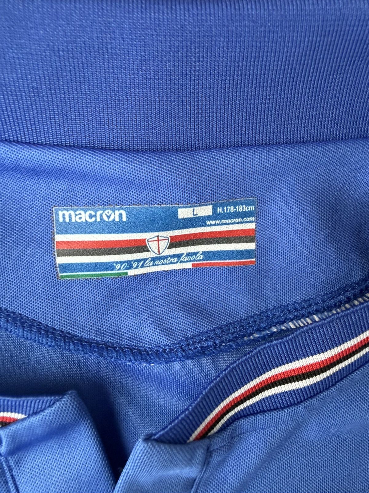 Macron Macron Sampdoria Jersey Size - XL Size US XL / EU 56 / 4 - 6 Thumbnail