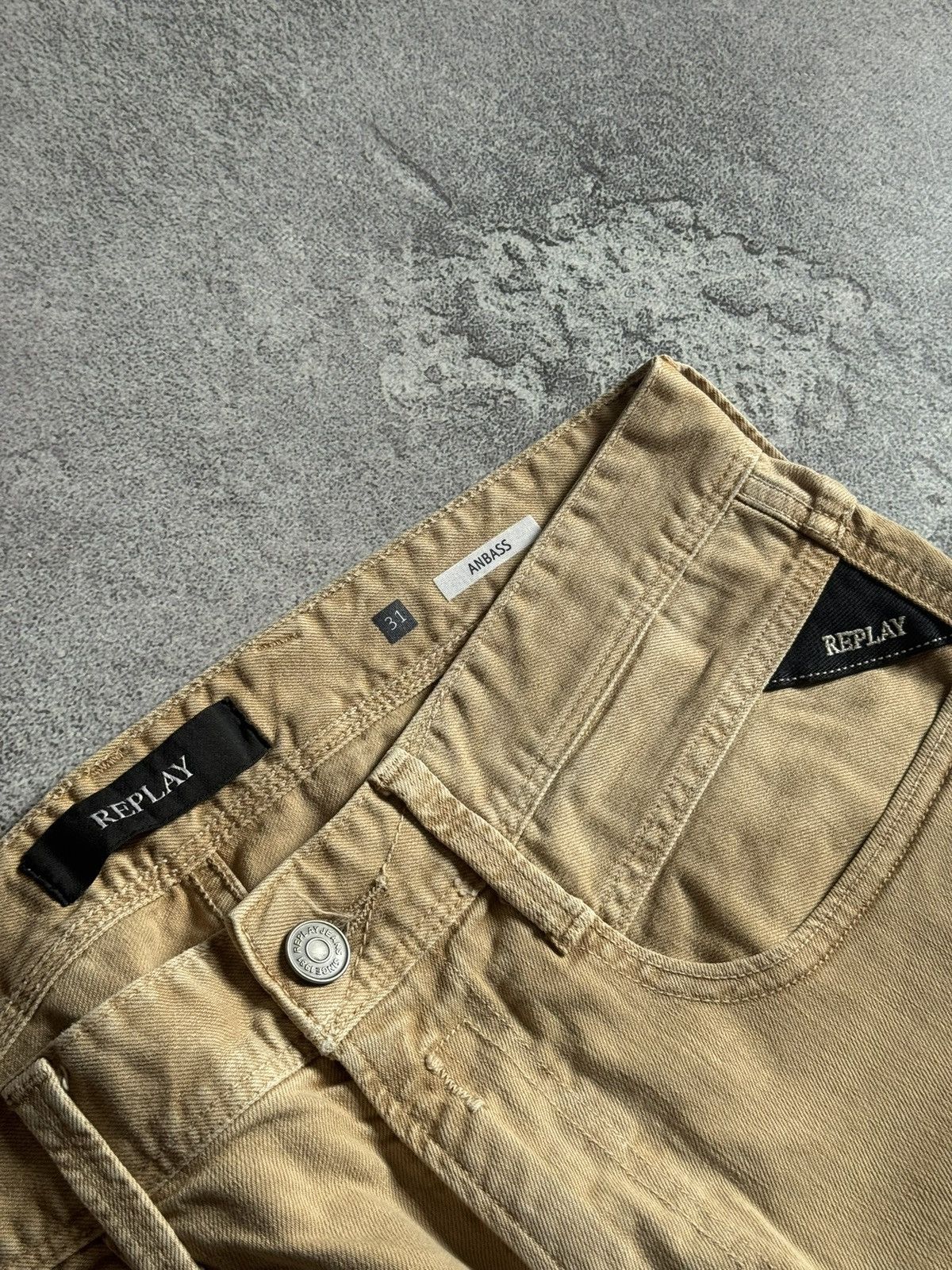 Replay Replay 31/30 Anbass denim pants jeans trousers 👖 casual Y2K Size US 31 - 11 Thumbnail