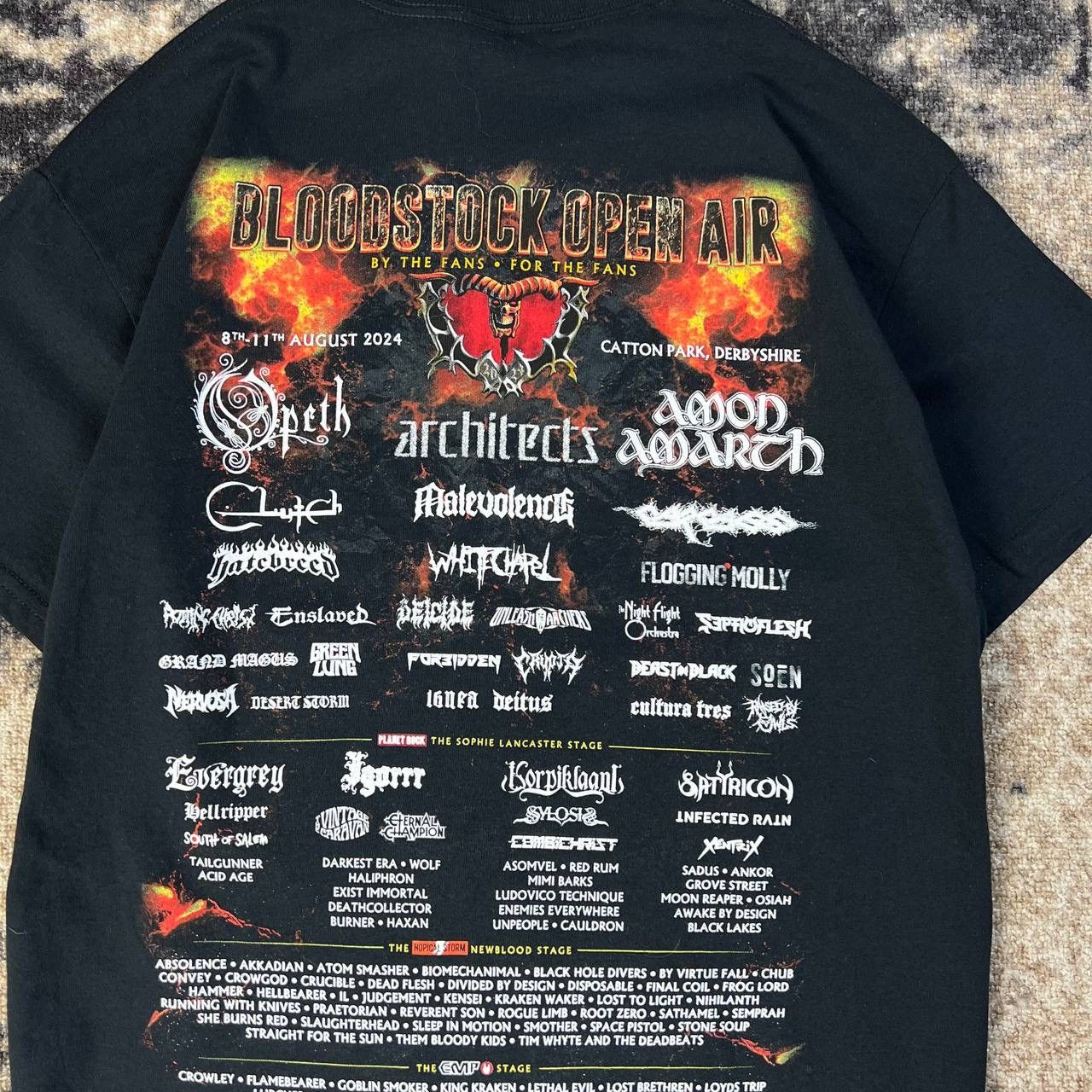 Band Tees Bloodstock Vintage Y2K Rock Bands Fest T-Shirt 2TS8 Size US M / EU 48-50 / 2 - 6 Thumbnail