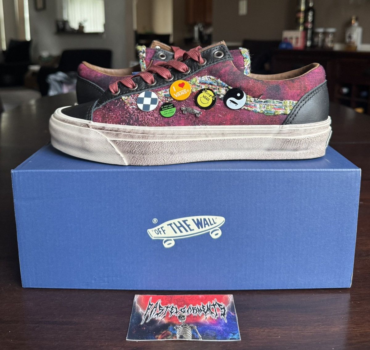 Vans Old Skool 36 LX Chanel Souvenir Burgundy