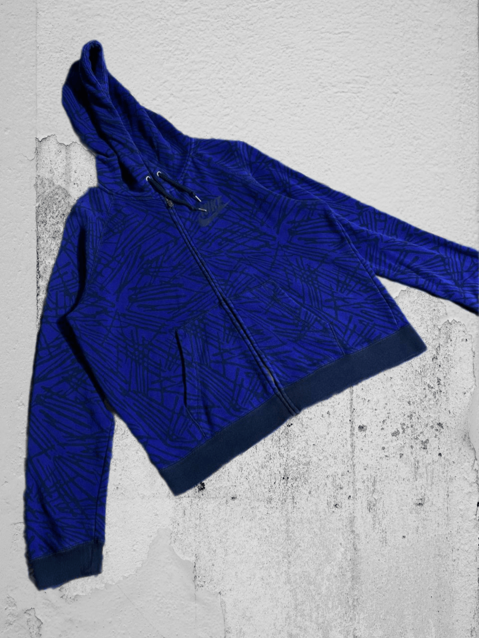 Nike × Vintage Sweatshirt Nike Vintage Big Central Logo 90s Outdoor Style Size US XL / EU 56 / 4 - 1 Thumbnail