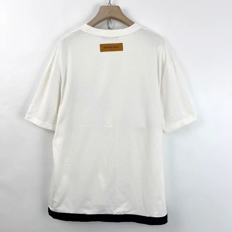 Louis Vuitton Louis Vuitton Graffiti letter pocket panel short sleeve Size US XXL / EU 58 / 5 - 2 Thumbnail
