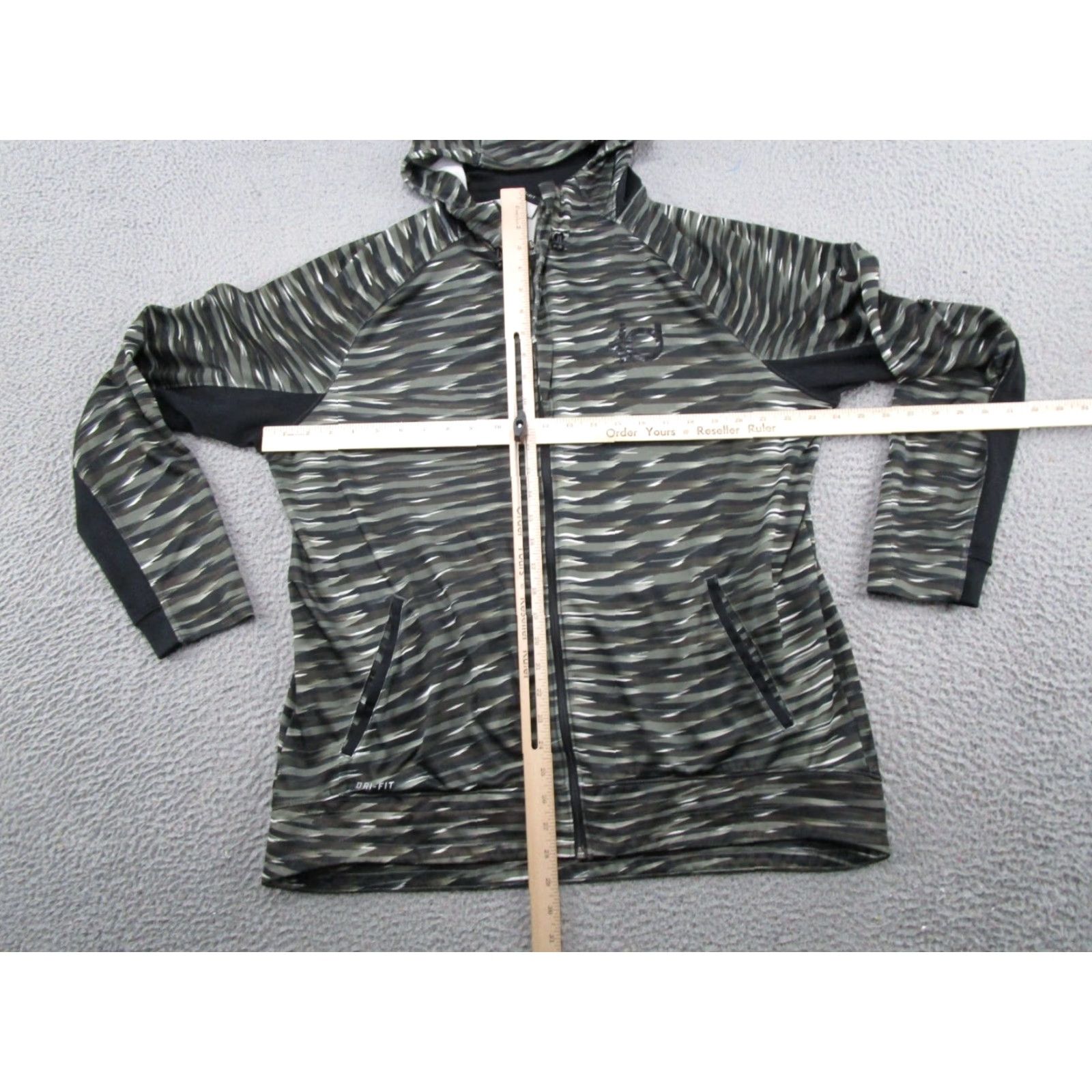 Nike Nike KD Jacket Hoodie Mens XL Black Dri-FIT Full Zip Basketball Athletic Lightweight Breathable Moisture Wicking Read Size US XL / EU 56 / 4 - 6 Thumbnail