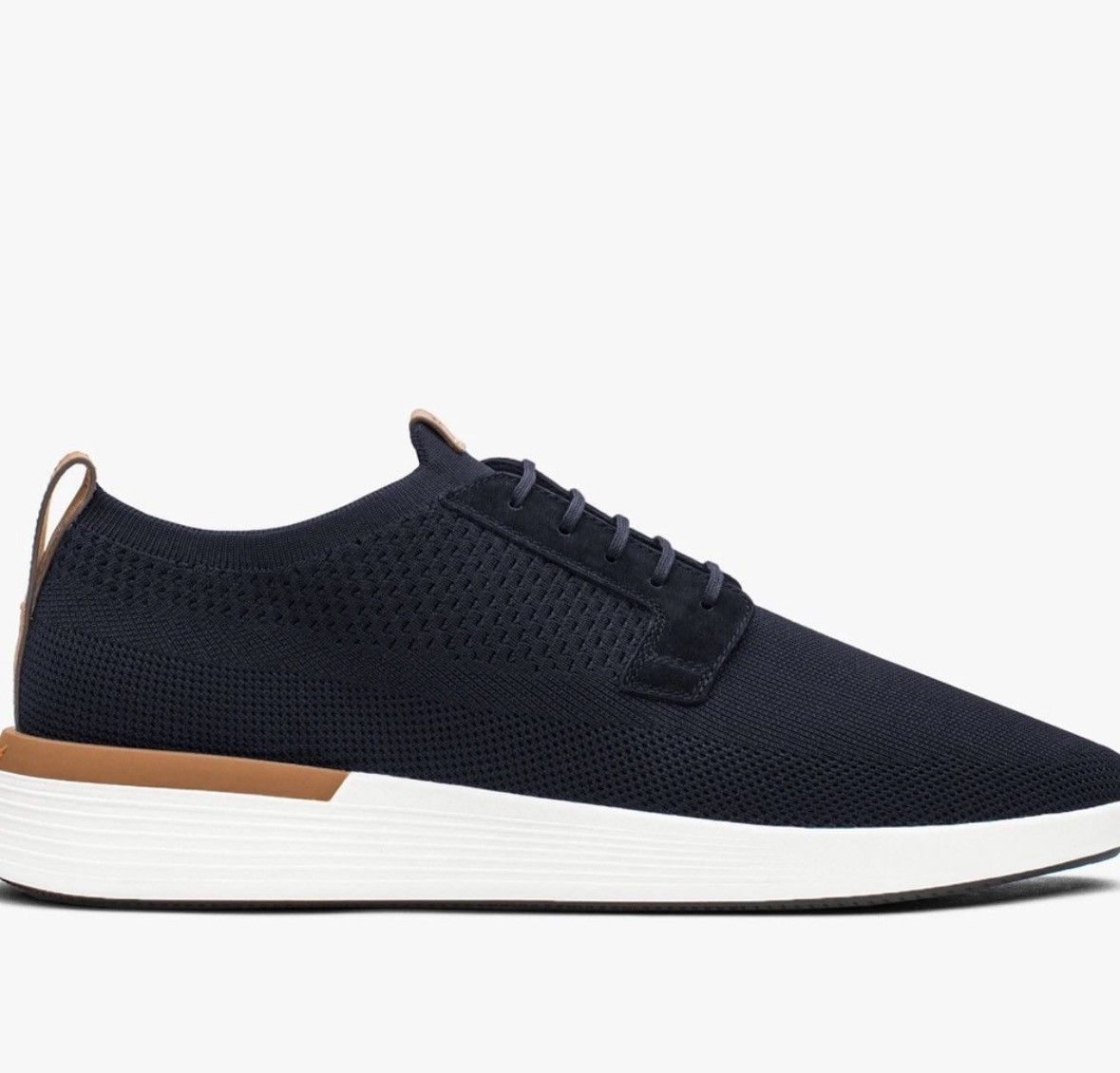 Wolf & Shepherd Wolf & Shepherd Swift Knit Derby | Navy/White | US 12 Size US 12 / EU 45 - 1 Thumbnail
