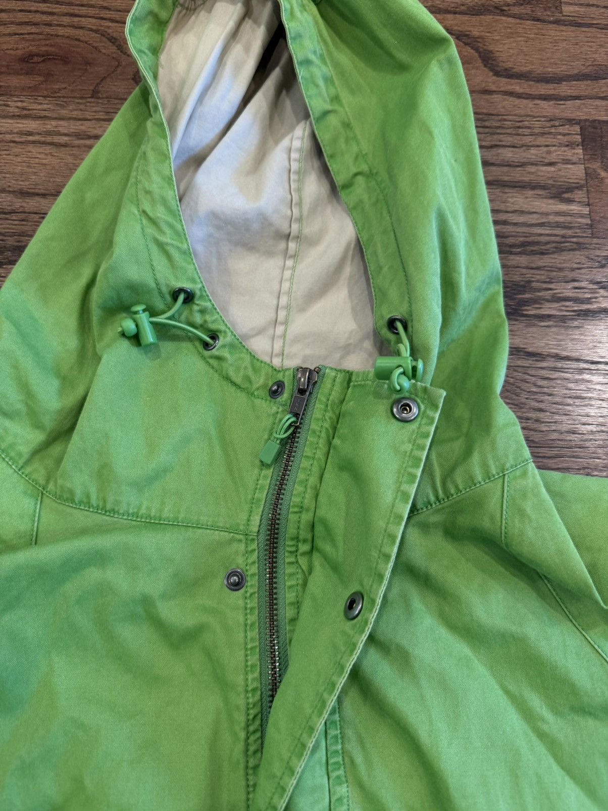 Supreme Supreme SS20 Overdyed Twill Hooded Jacket Size US XL / EU 56 / 4 - 9 Thumbnail