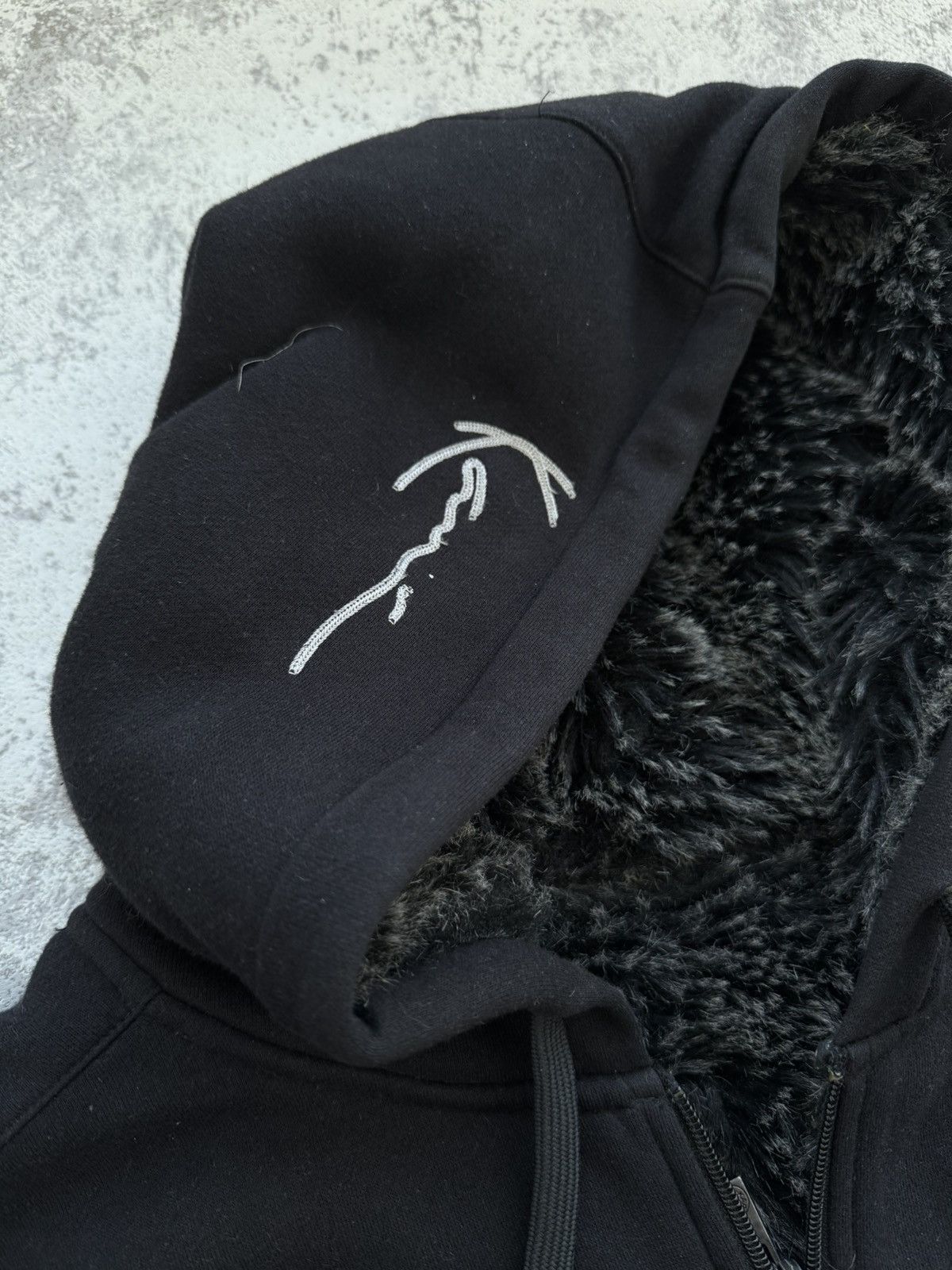 Vintage Rare Karl Kani Reversible Y2K Vintage Fur Zip Hoodie Jacket Size US XL / EU 56 / 4 - 10 Thumbnail