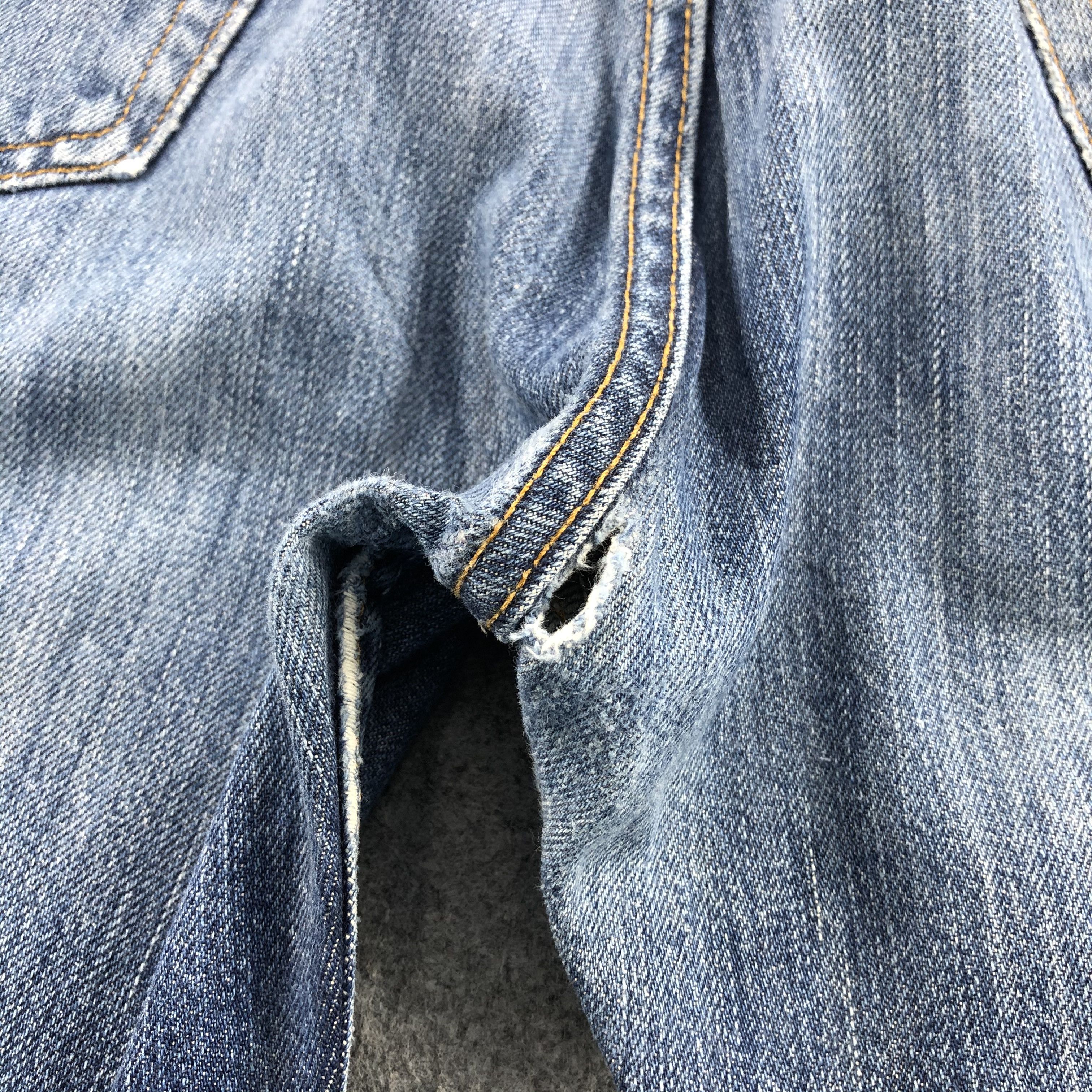 Levi's Vintage 90s Levis 501 Denim Jeans-JM982 Size US 34 / EU 50 - 6 Thumbnail