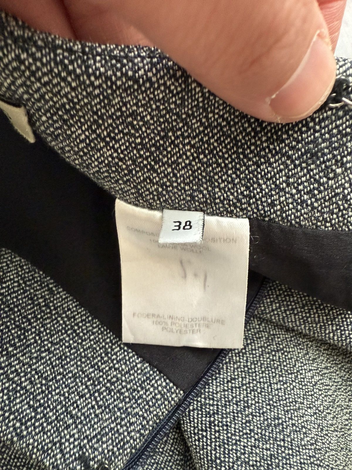 Balenciaga Balenciaga Wool Tailoring Trousers Size 27" / US 4 / IT 40 - 6 Thumbnail