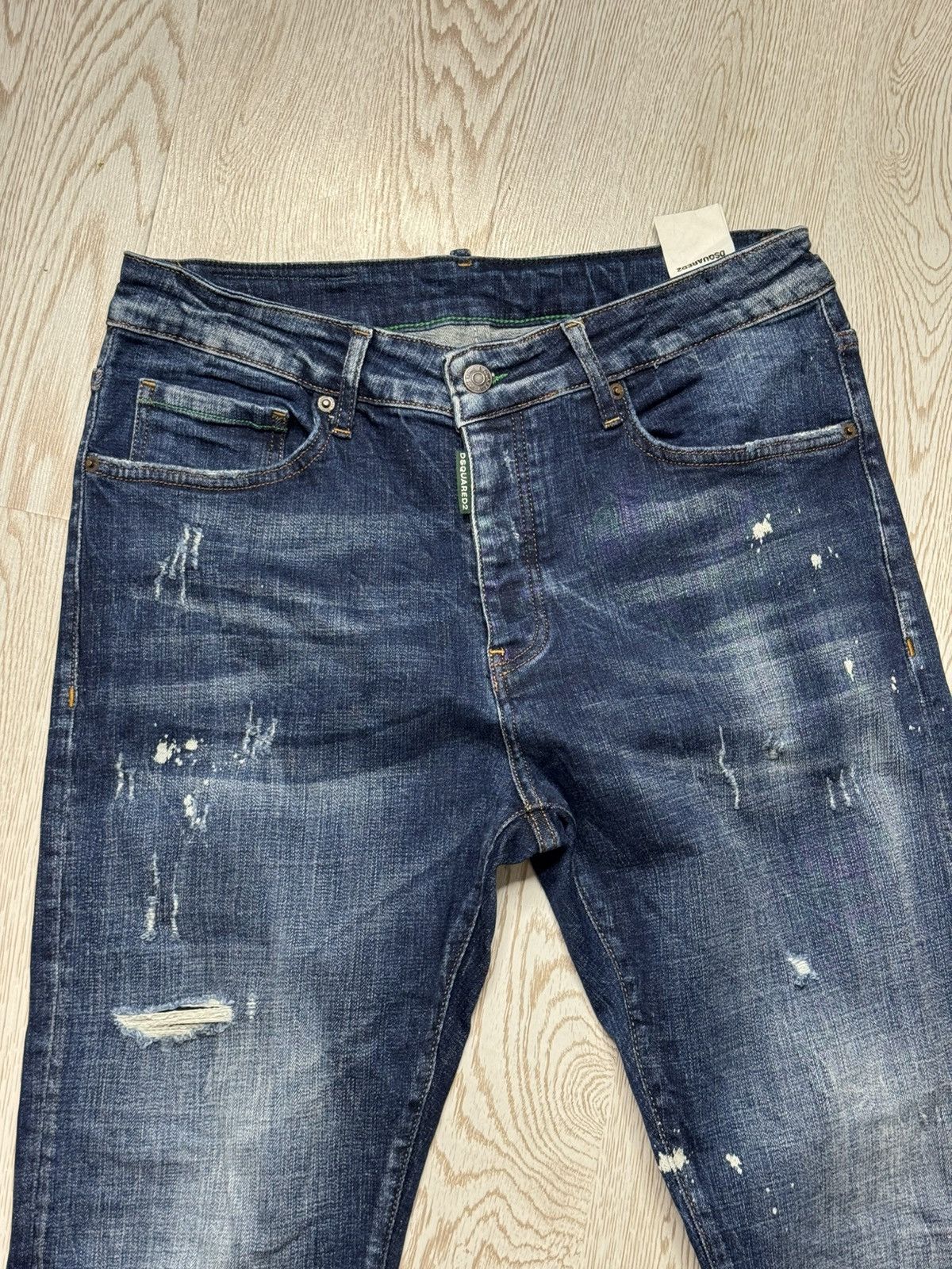 Dsquared2 Dsquared2 Casual Painted Jeans pants size 34 Size US 34 / EU 50 - 2 Thumbnail