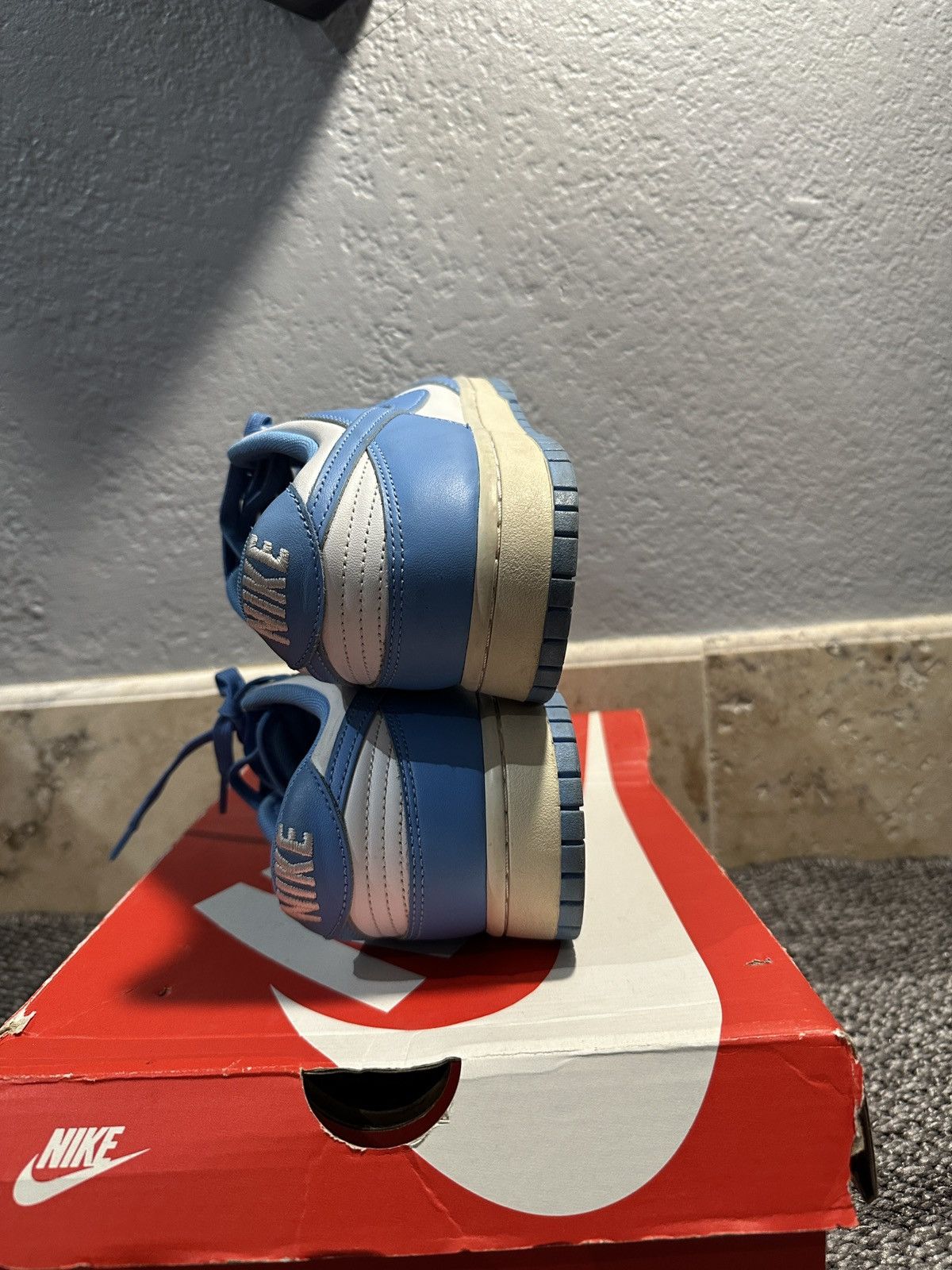 Nike Nike Dunk Low UNC Size US 11.5 / EU 44-45 - 7 Thumbnail