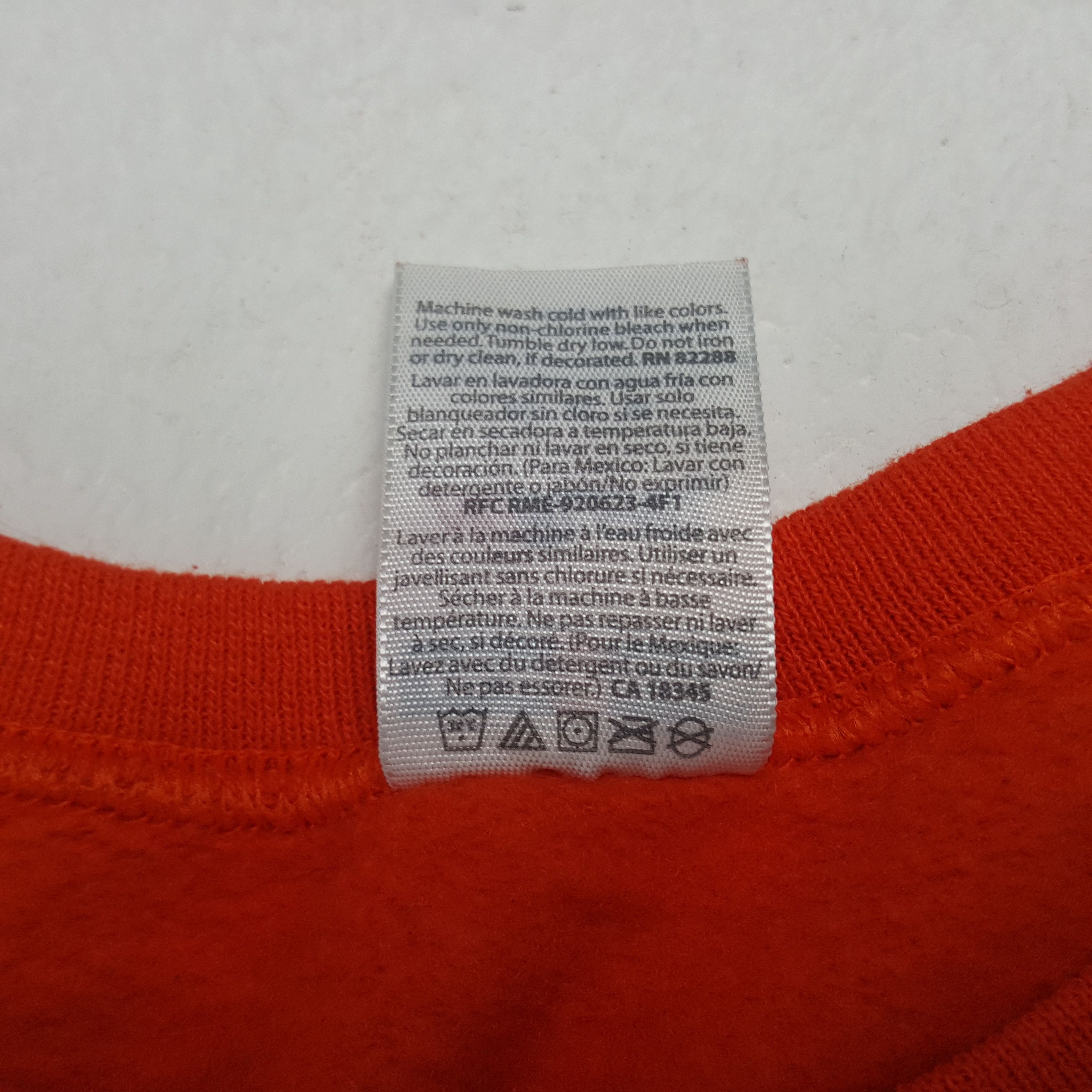Jerzees × Vintage Vintage Manning 18 Sweatshirt Size US M / EU 48-50 / 2 - 8 Thumbnail