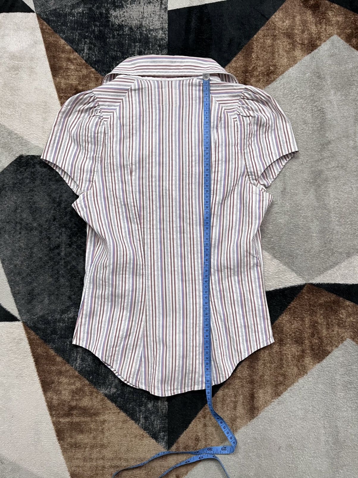 Vivienne Westwood Y2K Vivienne Westwood Fitted Bodice Stripe Shirts Theatrical Size M / US 6-8 / IT 42-44 - 5 Thumbnail