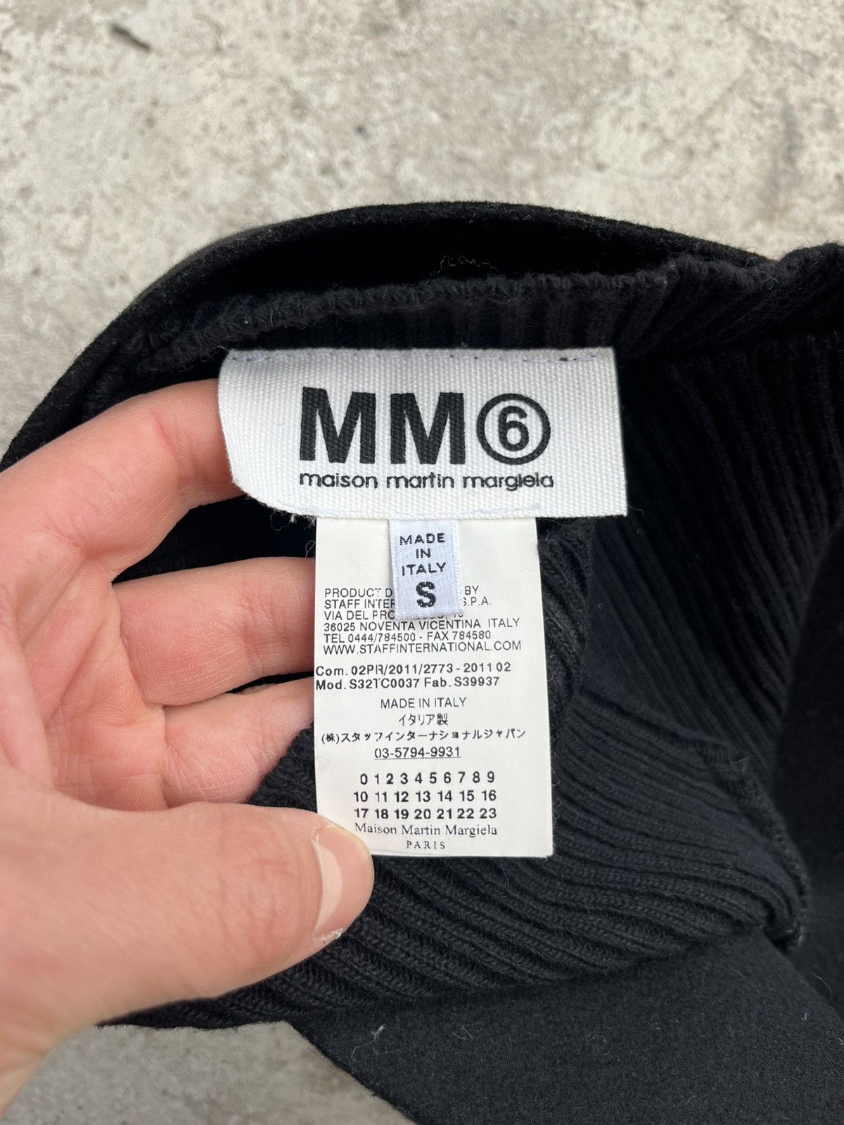 Maison Margiela FW11 Maison Margiela MM6 Wool Panama Knitted Hat Size ONE SIZE - 3 Thumbnail
