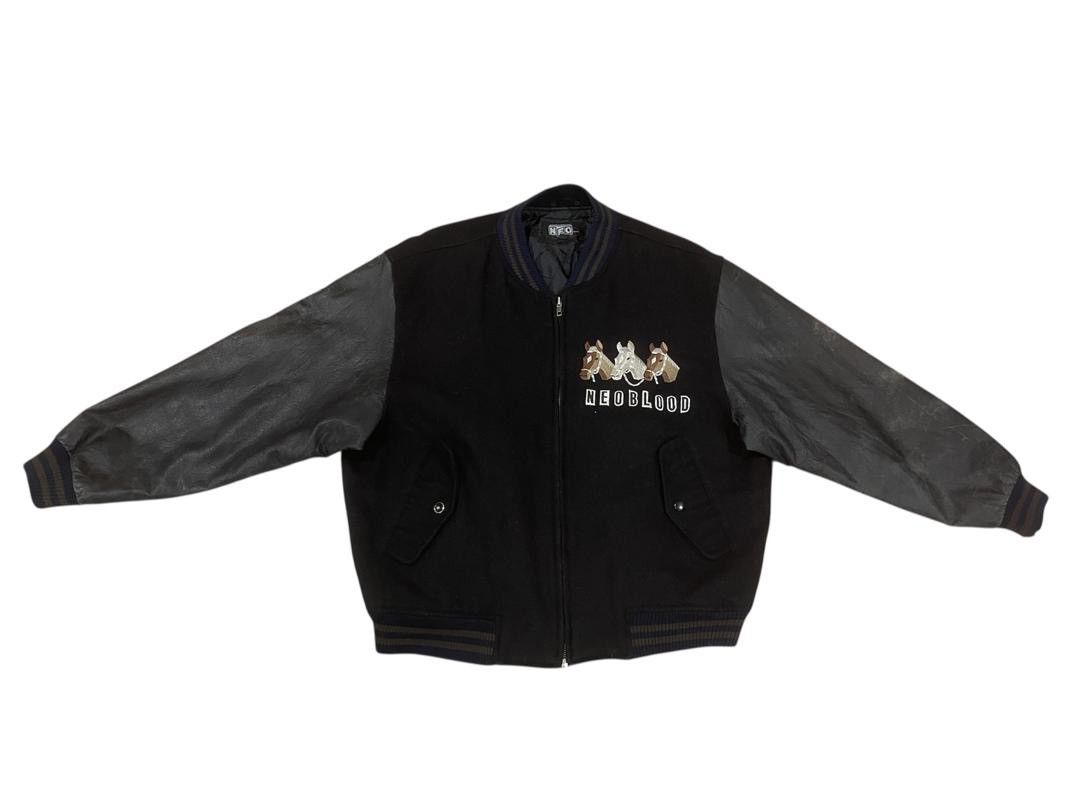 Japanese Brand Vintage Neo Blood For Men Varsity Jacket Size US M / EU 48-50 / 2 - 2 Thumbnail
