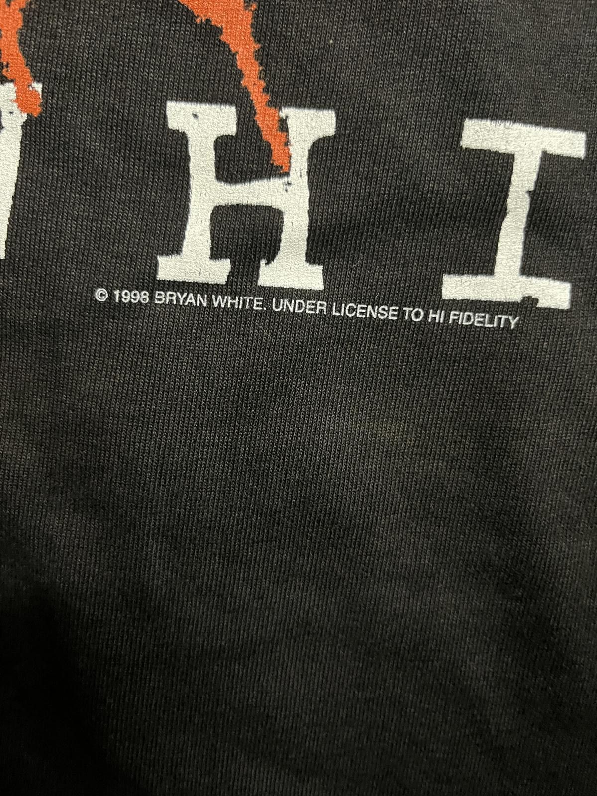 Hanes Bryan White T-shirt - The Right Place Album Band Tee -L Size US L / EU 52-54 / 3 - 5 Thumbnail