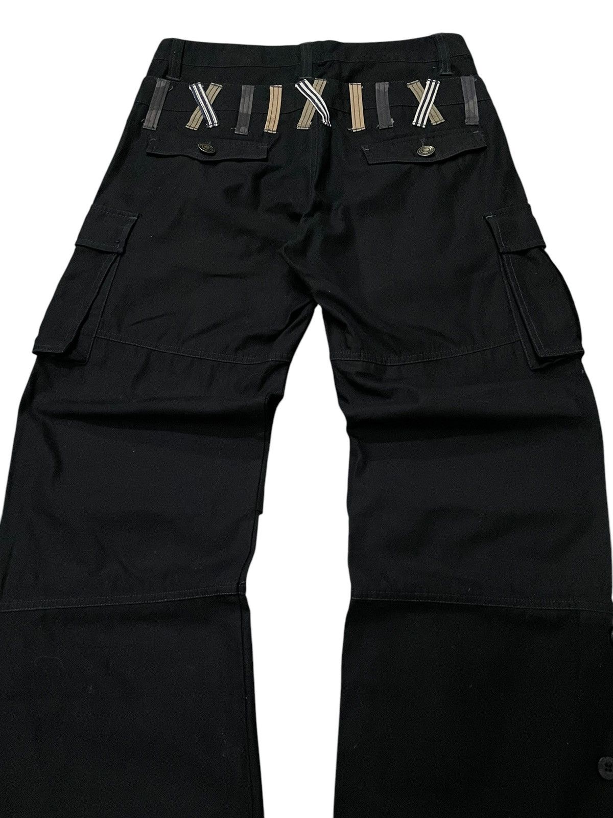 Hysteric Glamour × Japanese Brand × Vintage Vintage Japanese Double Waist Baggy Loose Pants Size US 30 / EU 46 - 15 Thumbnail