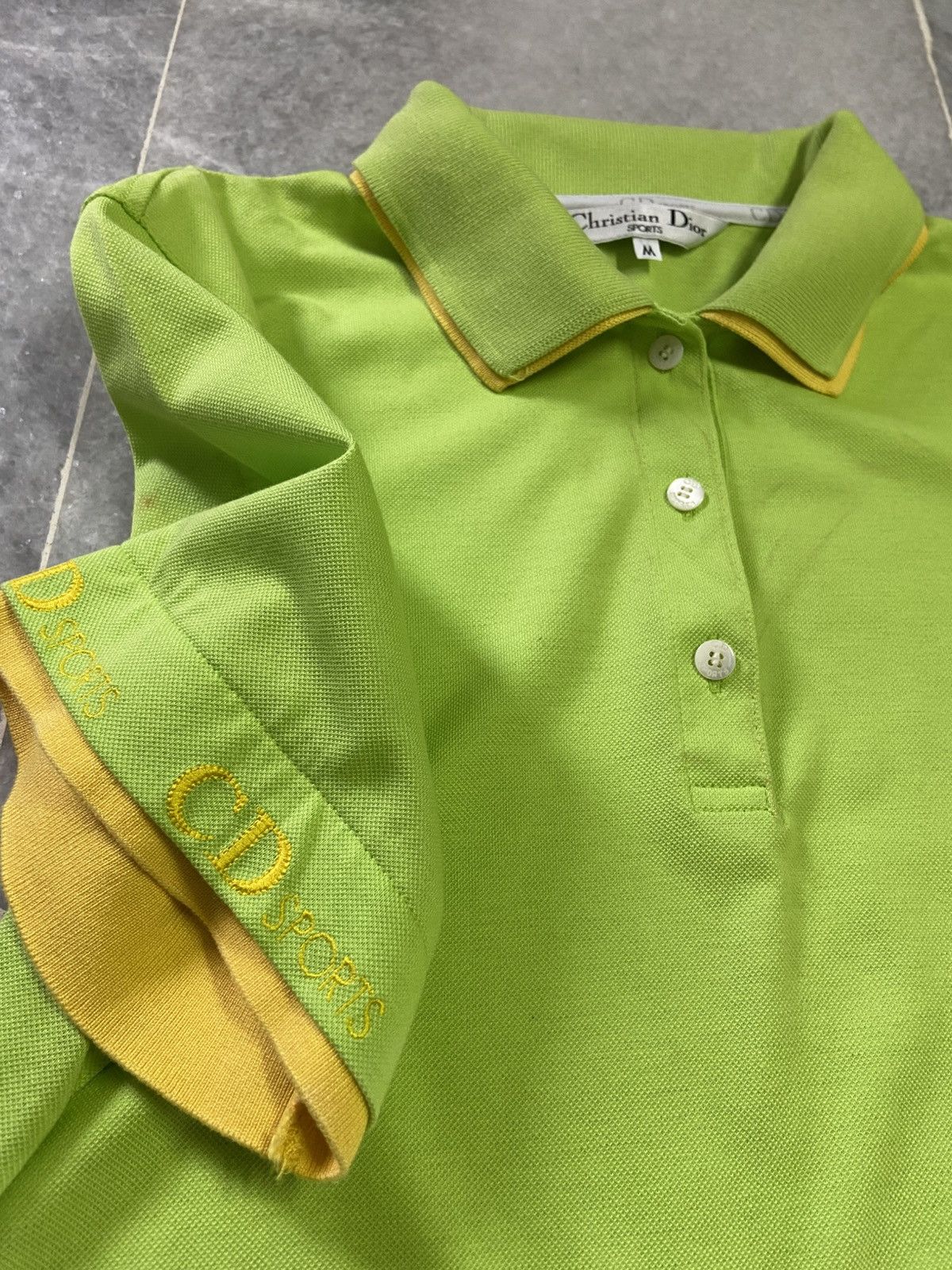 Christian Dior Monsieur Christian Dior Sports Polo Tee Size US M / EU 48-50 / 2 - 2 Thumbnail