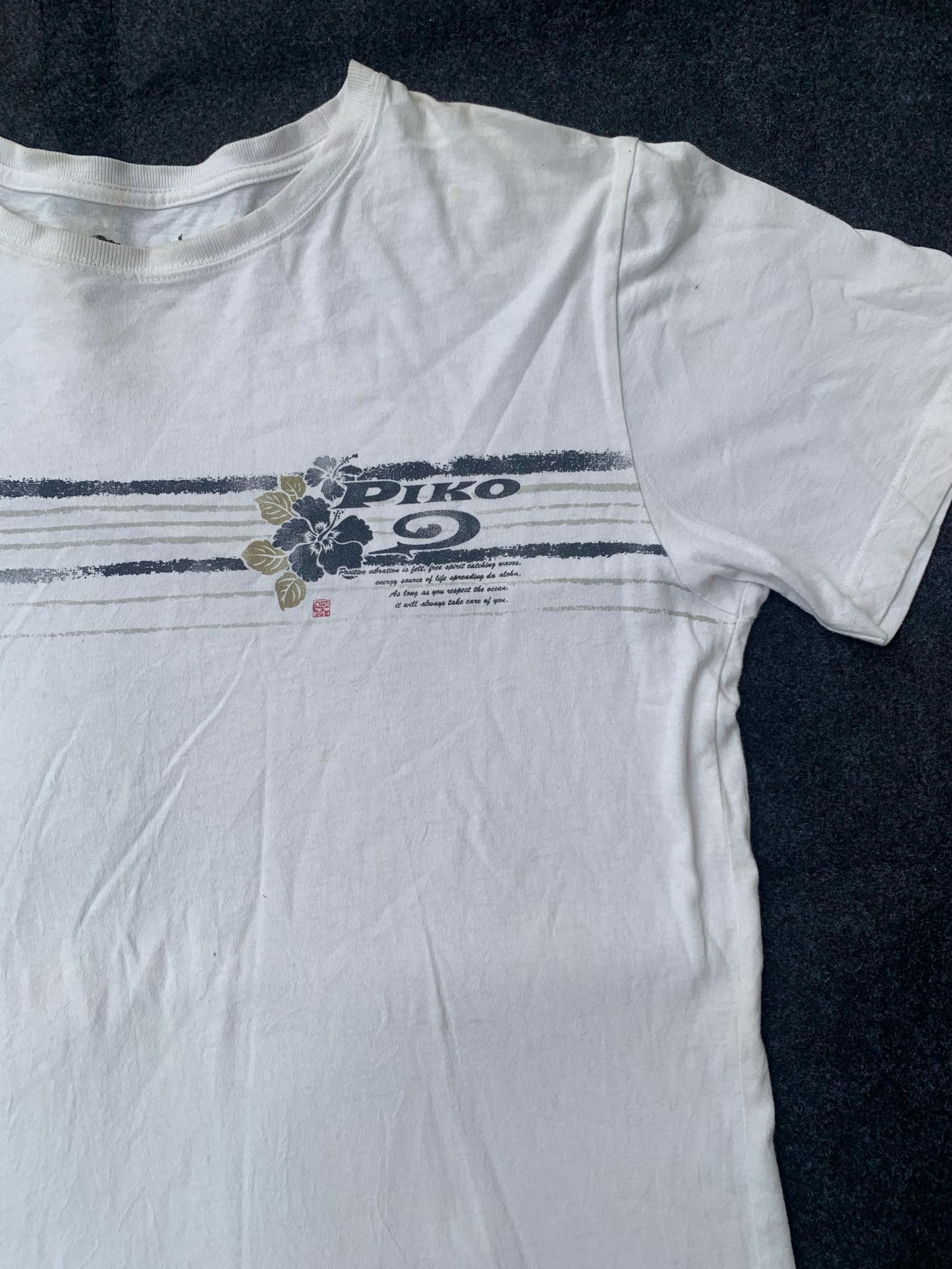 Sun Surf Hawaii piko Aloha white Tshirt Size US L / EU 52-54 / 3 - 3 Thumbnail