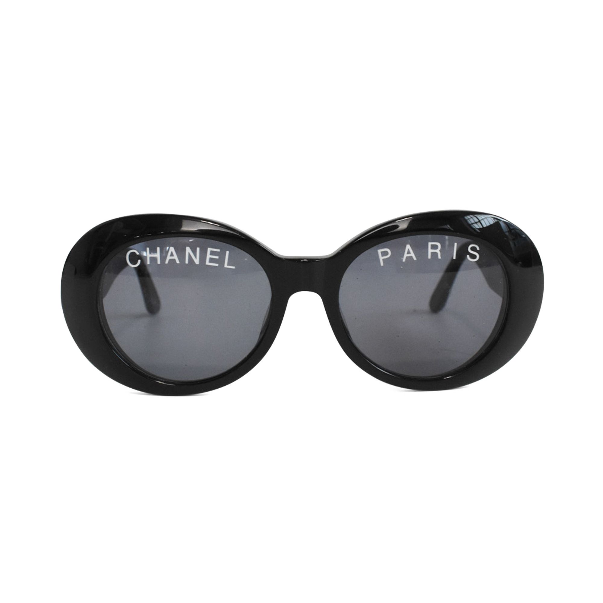 Chanel Chanel 1993 Runway Logo Sunglasses- Rare Vintage! Size ONE SIZE - 2 Thumbnail