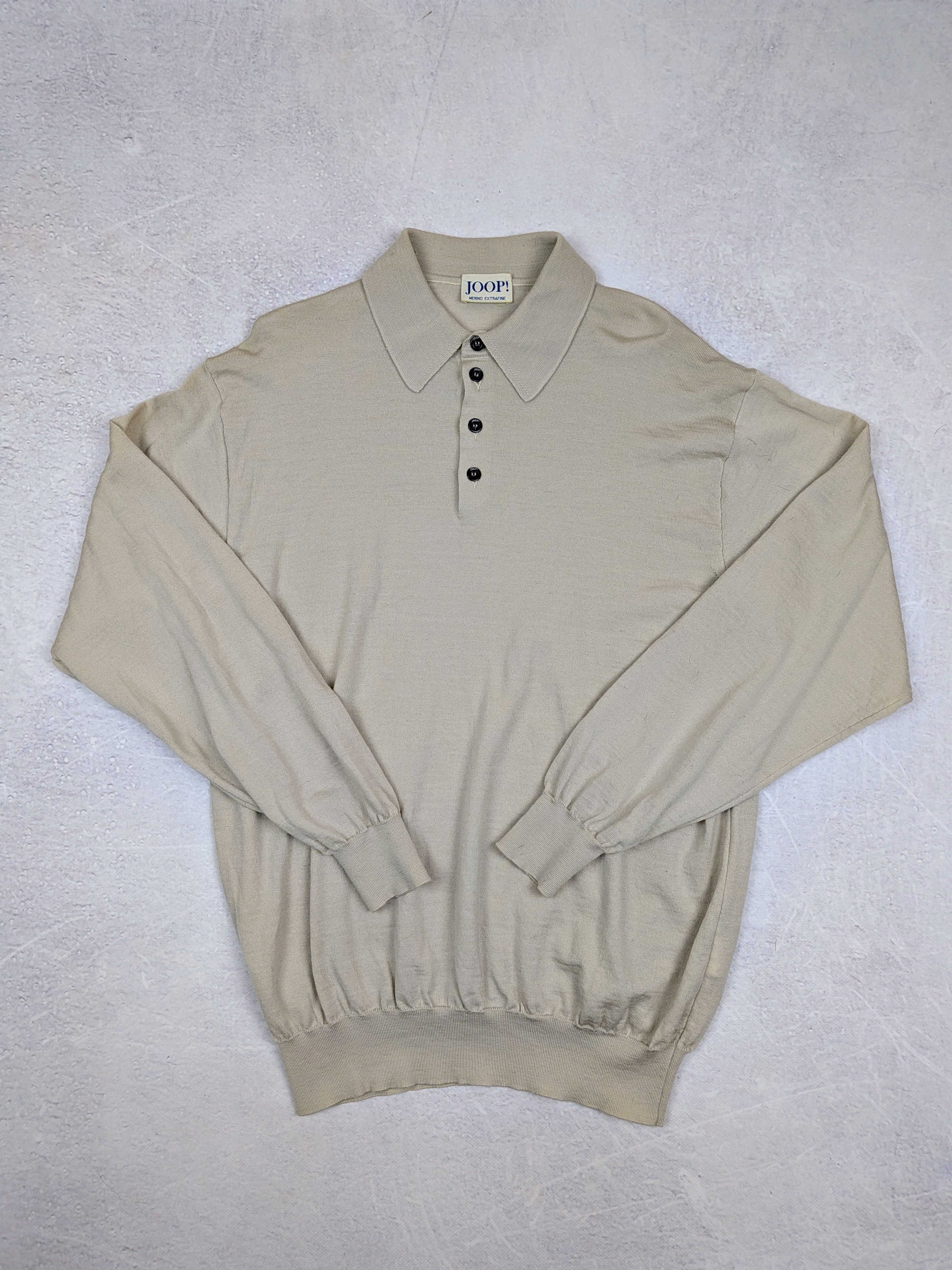 Joop! JOOP! Luxury Vintage Merino Wool Sweater Size M / L Size US M / EU 48-50 / 2 - 1 Thumbnail