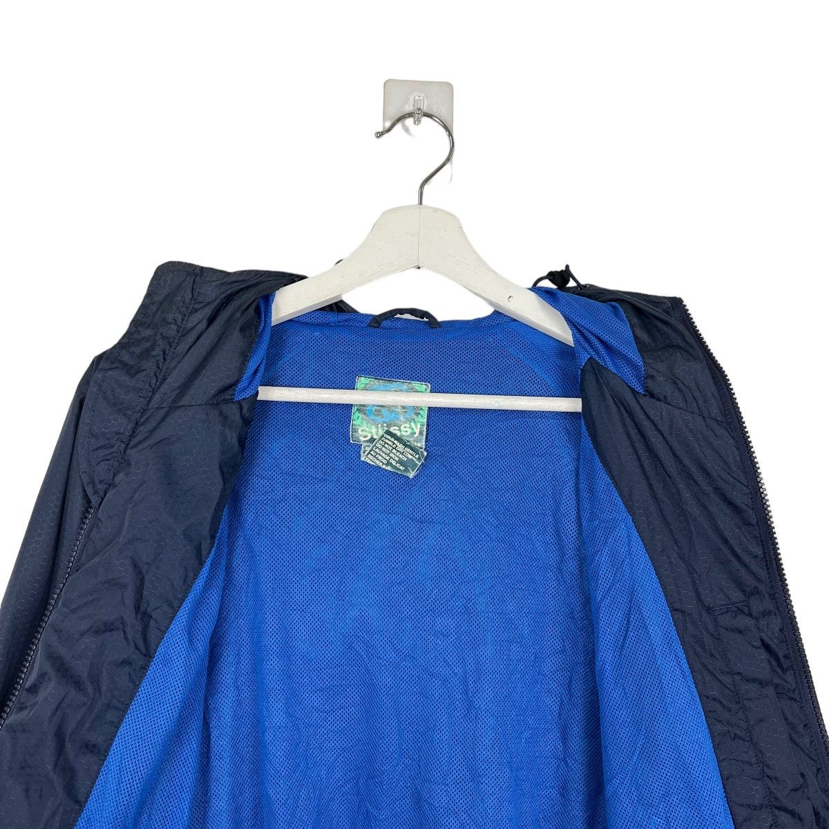 Stussy 🔥 90s VINTAGE STUSSY CROSS WINDBREAKER JACKET Size US L / EU 52-54 / 3 - 10 Thumbnail