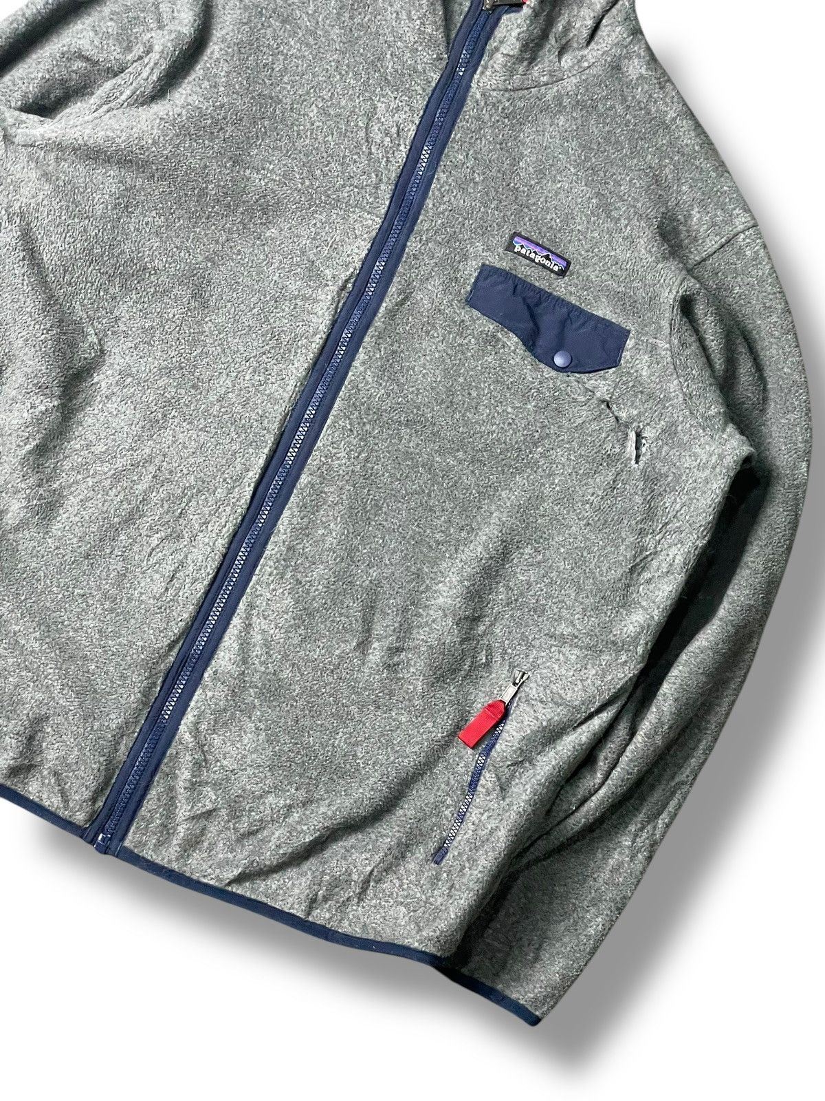 Japanese Brand × Patagonia × Vintage PATAGONIA Lightweight Synchilla Snap-T Hooded Jacket (101) Size US L / EU 52-54 / 3 - 3 Thumbnail