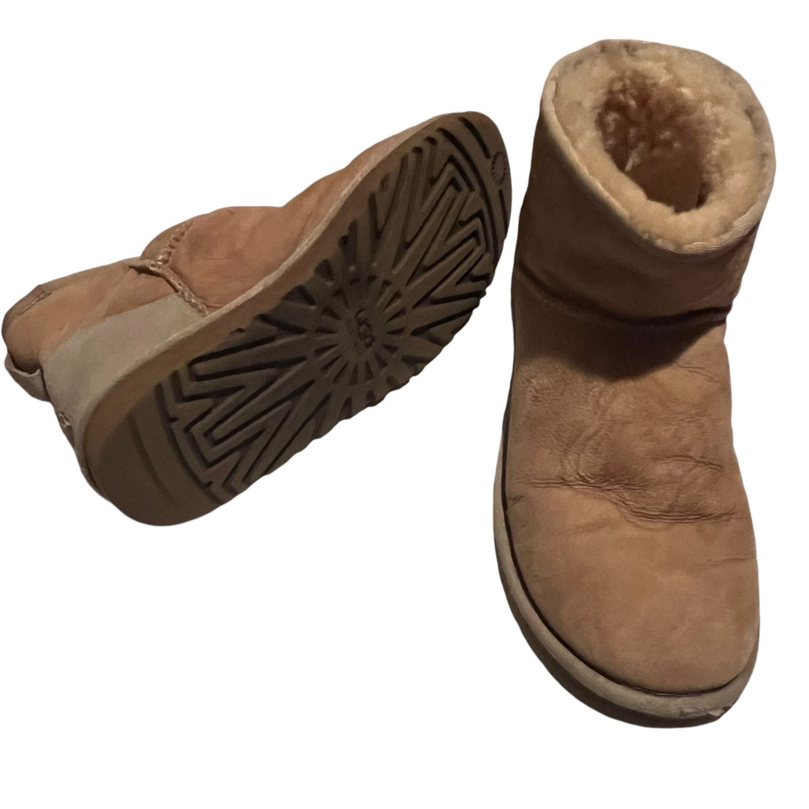 Ugg underbed mika classic sneaker boots chestnut 39