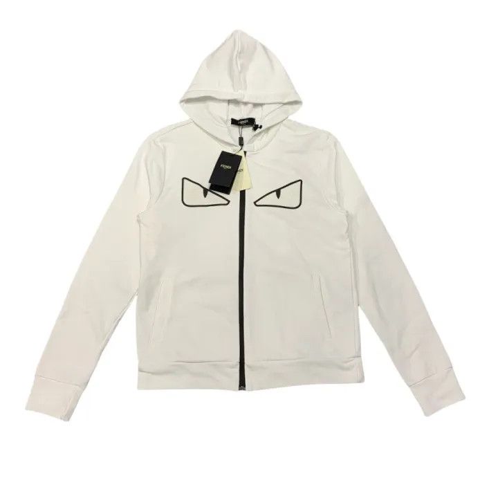 Fendi Monster Zip Hoodie for Men and Women 0079