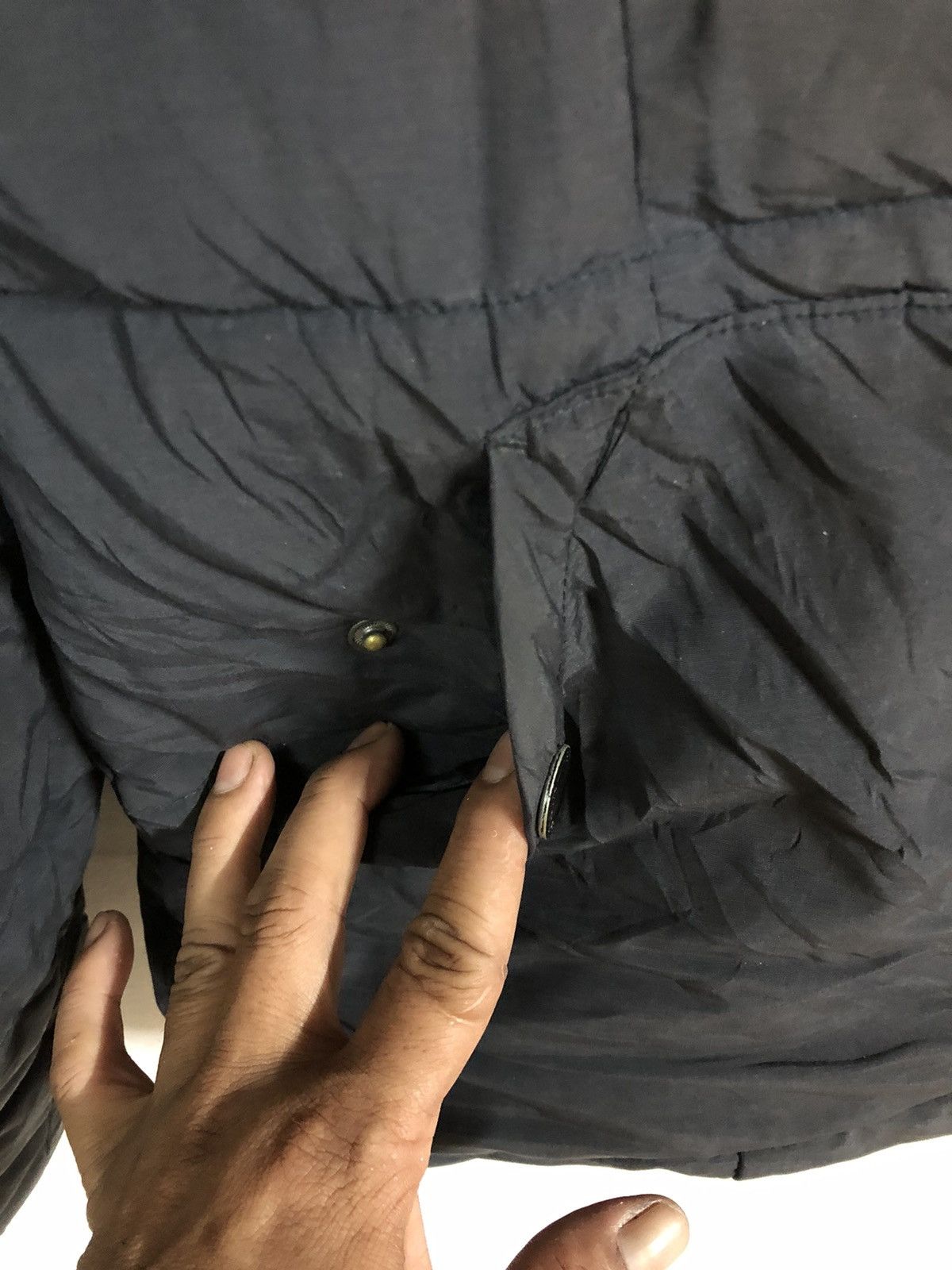 Designer × Edwin × Japanese Brand Vintage Y2k Edwin Puffer zipper Jacket Size US L / EU 52-54 / 3 - 7 Thumbnail