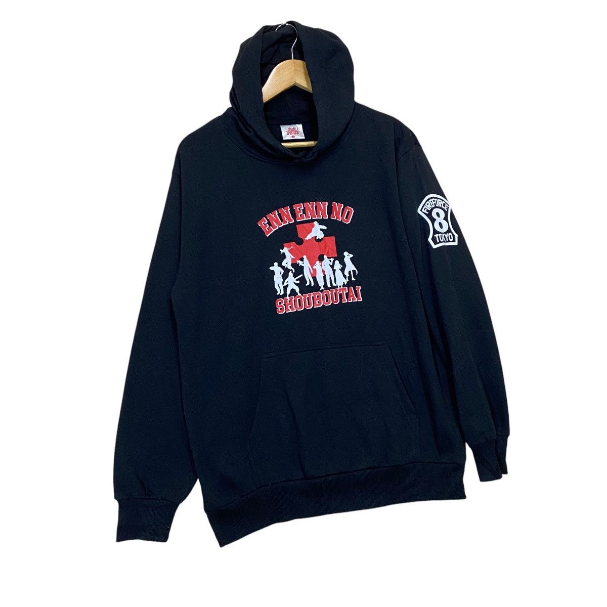 Anime × Japanese Brand ENN ENN NO SHOUBOUTAI MANGGA SERIES BIG LOGO PULLOVER HOODIE Size US M / EU 48-50 / 2 - 2 Thumbnail