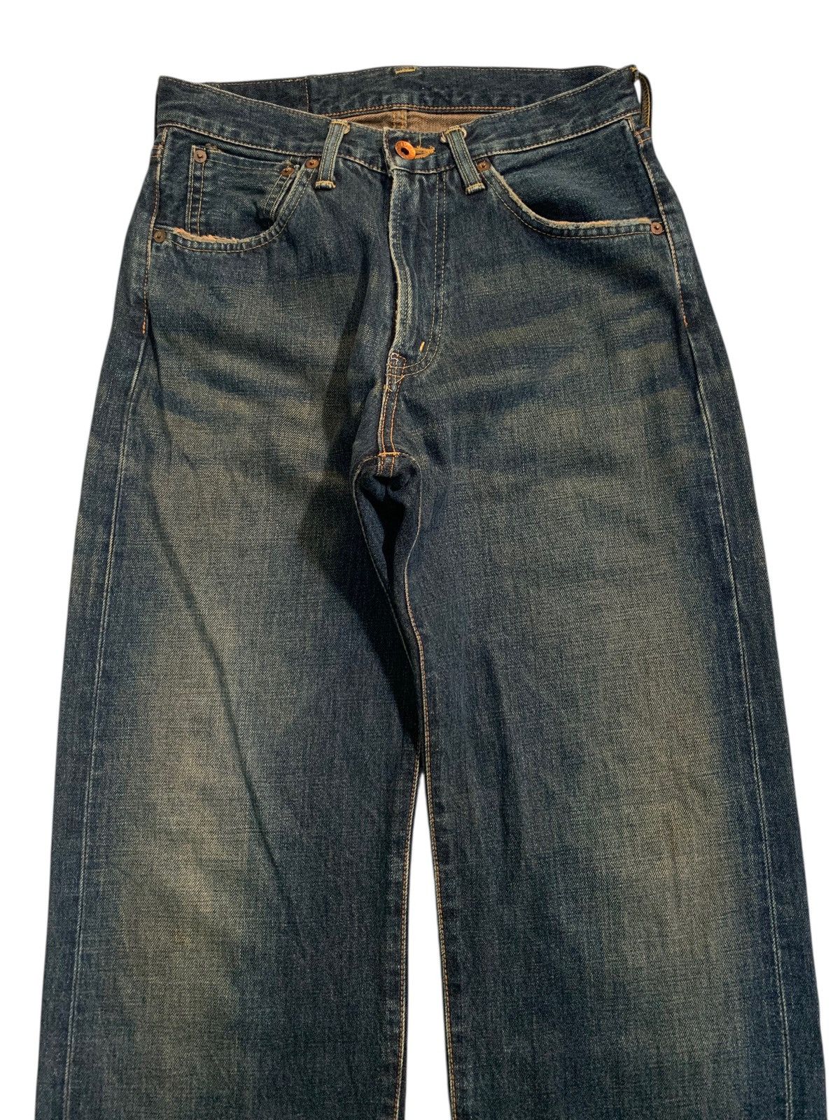 Kapital VINTAGE EDWIN 505X SELVEDGE RUSTY JAPANESE DENIM Size US 28 / EU 44 - 7 Thumbnail
