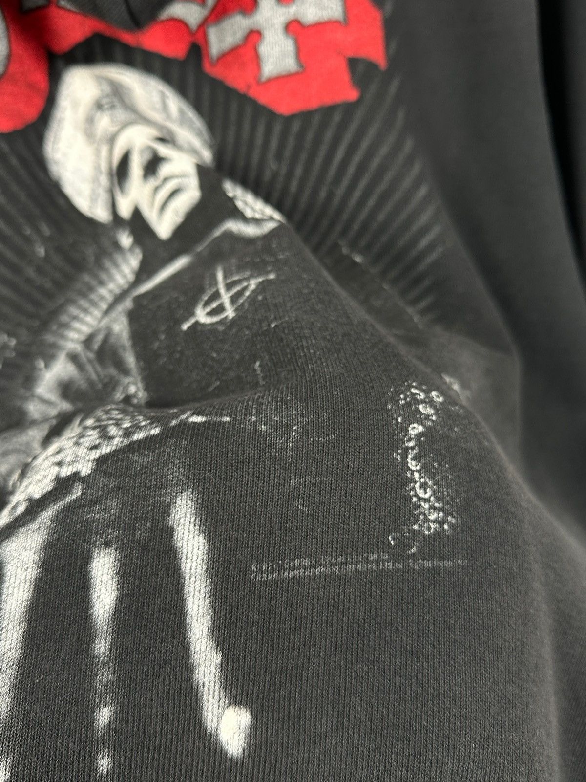 Band Tees Vintage Ghost Papa Emeritus Faded Black Zip Up Band Hoodie Size US M / EU 48-50 / 2 - 11 Thumbnail
