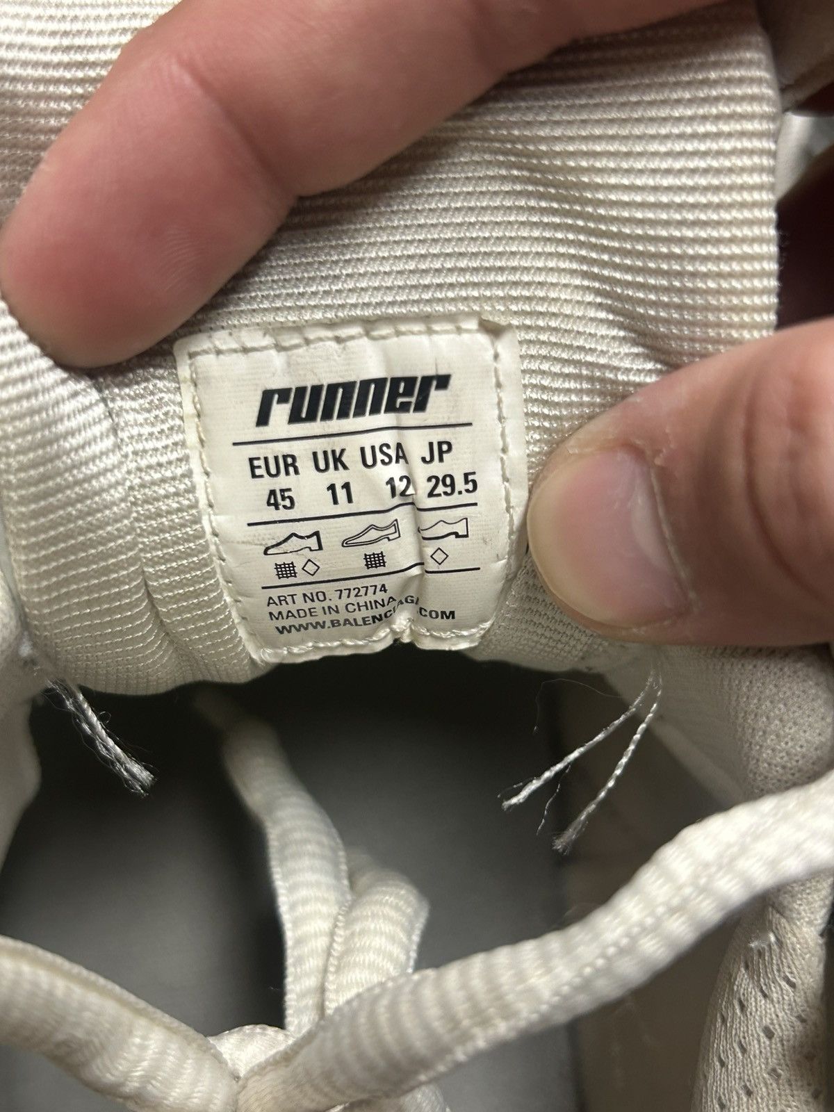 Balenciaga Balenciaga Runner Size US 12 / EU 45 - 6 Thumbnail