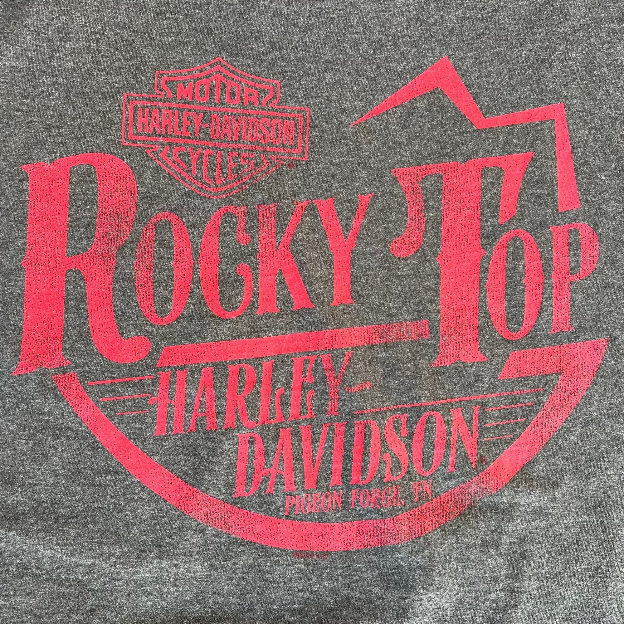 Harley Davidson × Vintage Vintage Y2K Harley Davidson Rocky Top Tank Top Size US XL / EU 56 / 4 - 5 Thumbnail