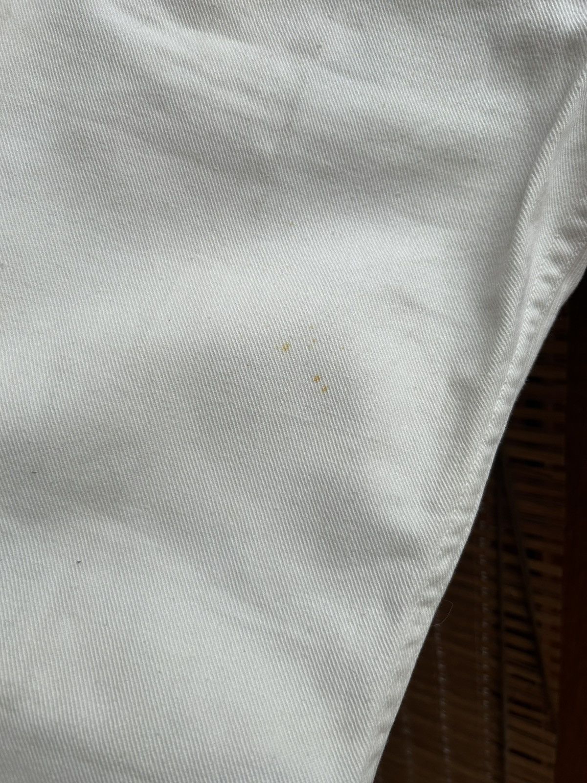Levi's 60s Levi’s Big E White Slim Jeans White Tab Talon 42 Zip Size 25" / US 0 / IT 36 - 19 Thumbnail