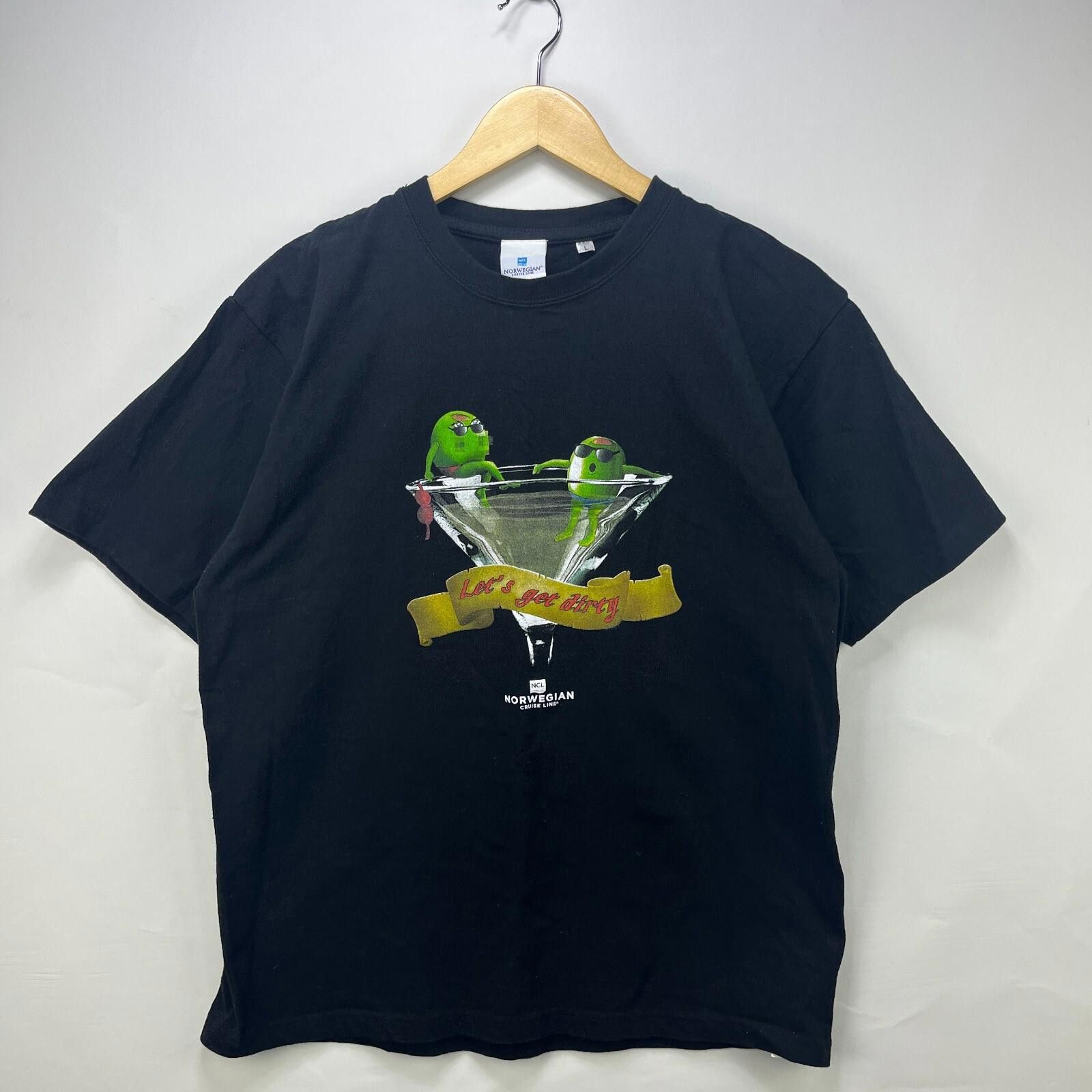 Vintage Vintage Bromley Norwegian Cruise Line Graphic T-Shirt Large Size US L / EU 52-54 / 3 - 1 Thumbnail