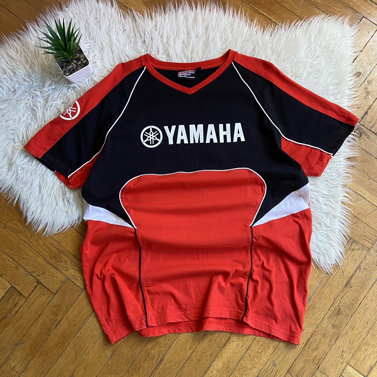 Yamaha 📌 Vintage Yamaha Racing Gum Big Logo T-Shirt Size US XXL / EU 58 / 5 - 1 Thumbnail