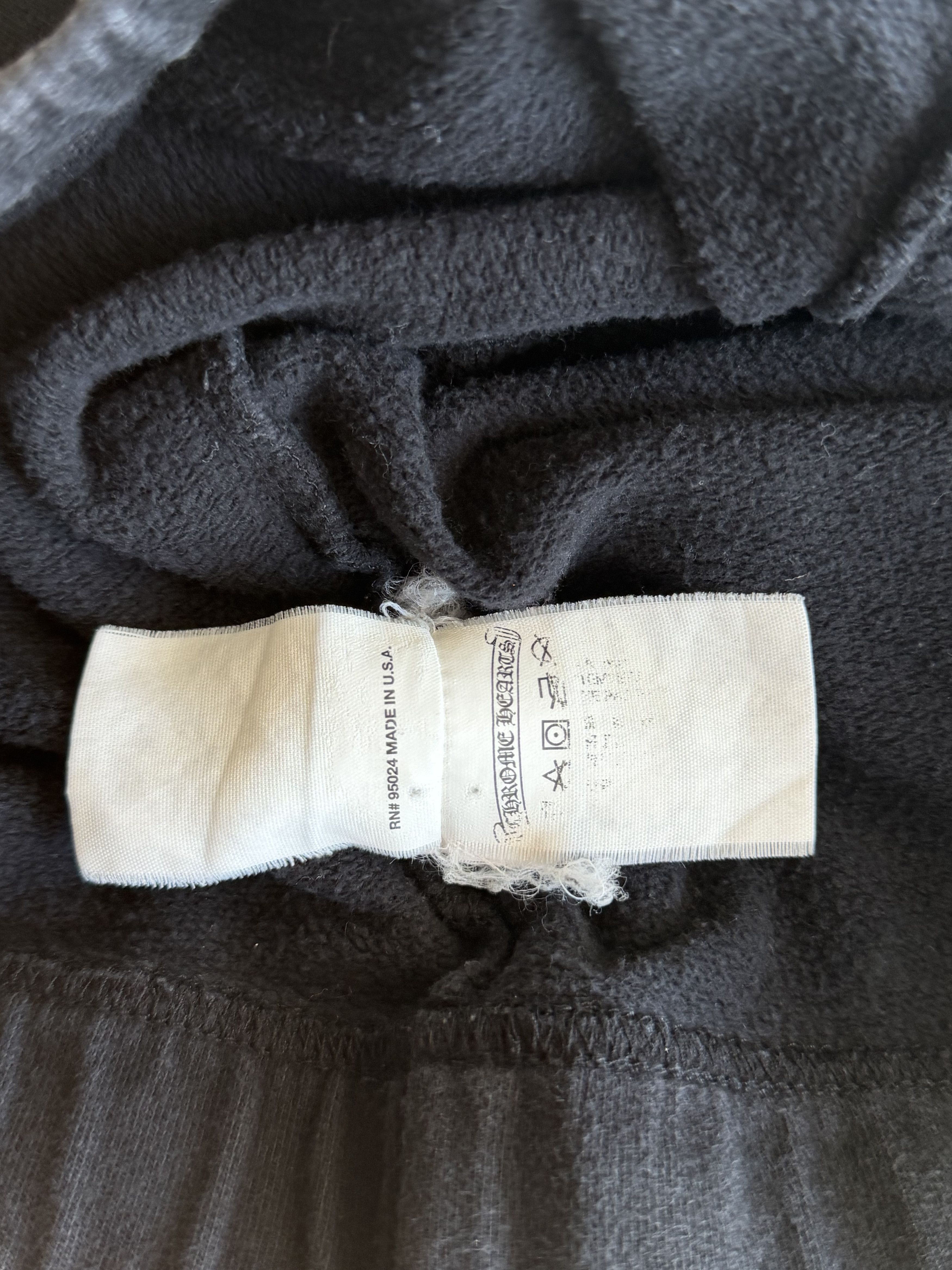 Chrome Hearts Chrome Hearts Black & Yellow Script Logo Sweatpants Size US 32 / EU 48 - 3 Thumbnail