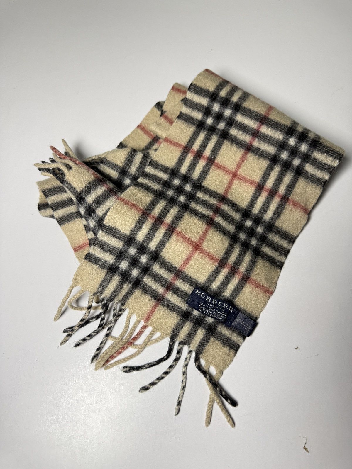 Burberry burberry cashmere nova check camel scarf Size ONE SIZE - 6 Thumbnail