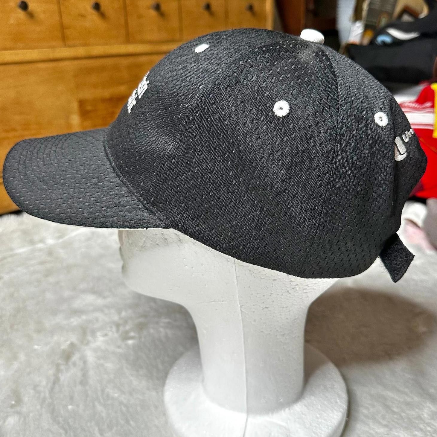 Otto Otto Wabash Electric Black Baseball Cap Unisex Adjustable Size ONE SIZE - 5 Thumbnail