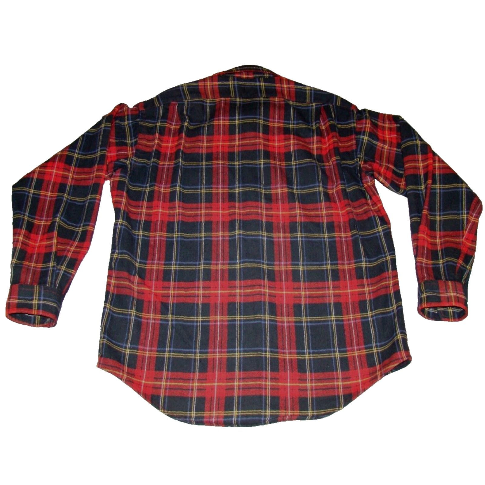 Ralph Lauren VINTAGE Polo Jeans Co. Ralph Lauren Mens Shirt Plaid Flannel Red Tartan Button-Up Long Sleeve Small Size US S / EU 44-46 / 1 - 7 Thumbnail
