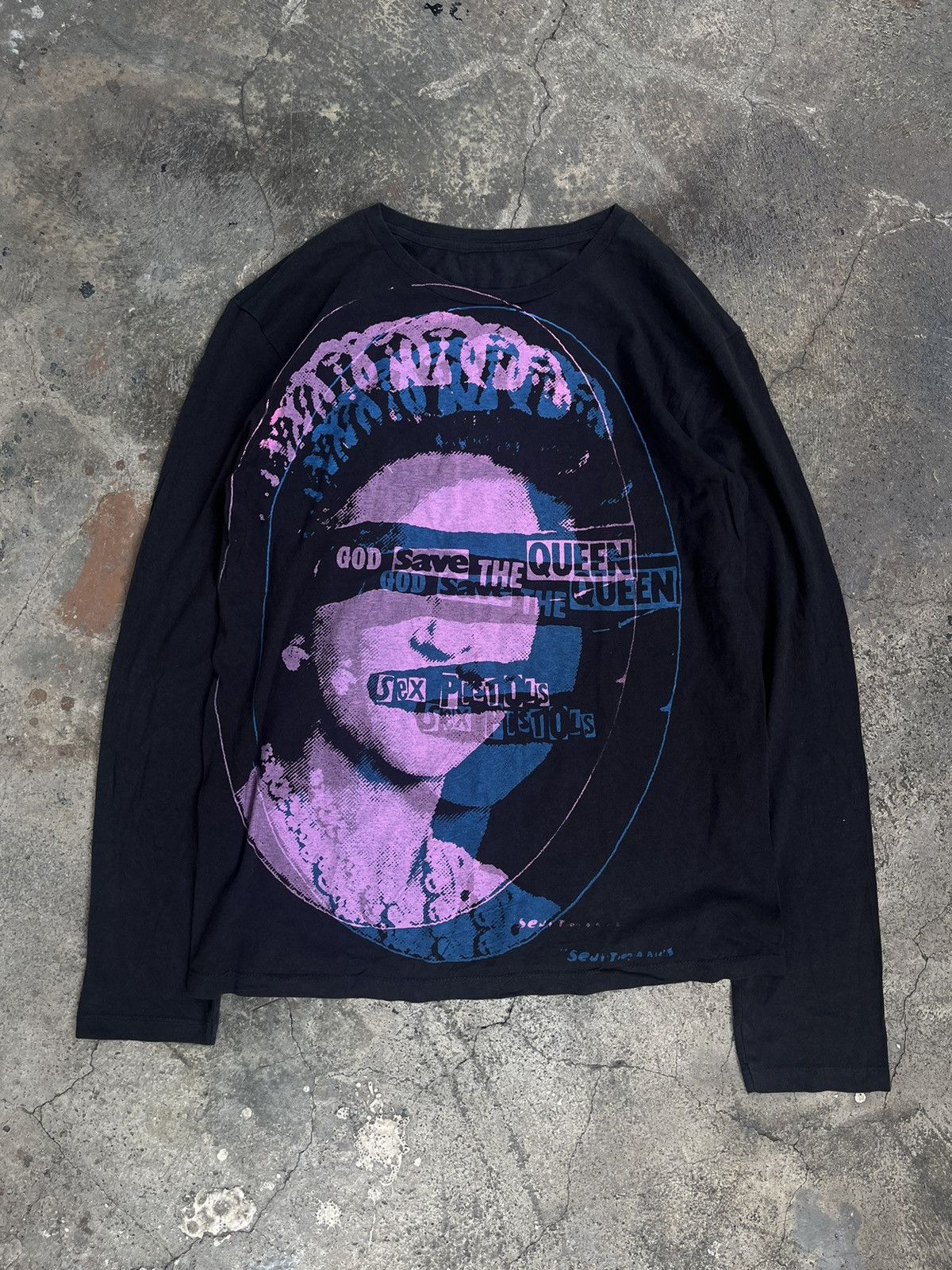 Isamu Katayama Backlash SEDITIONARIES SEX PISTOLS GOD SAVE THE QUEEN JAPANESE SLEEVE Size US M / EU 48-50 / 2 - 1 Thumbnail