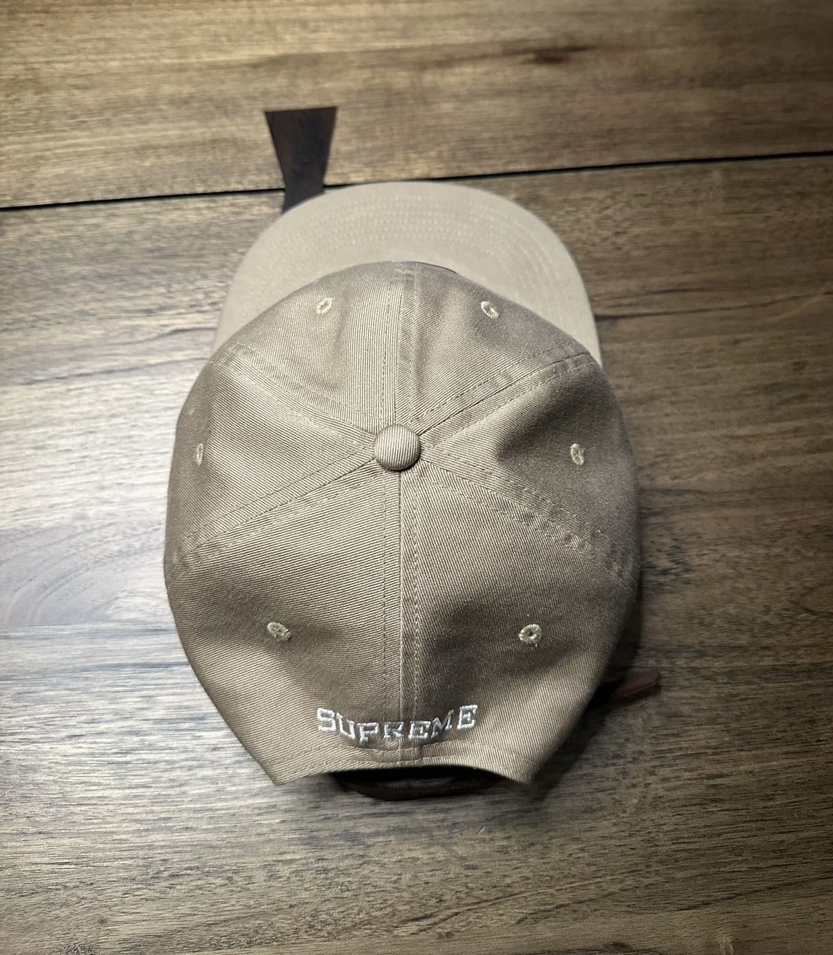 Streetwear × Supreme × Vintage Supreme hat (Chino twill Gel S Logo 6 panel  hat) | Grailed