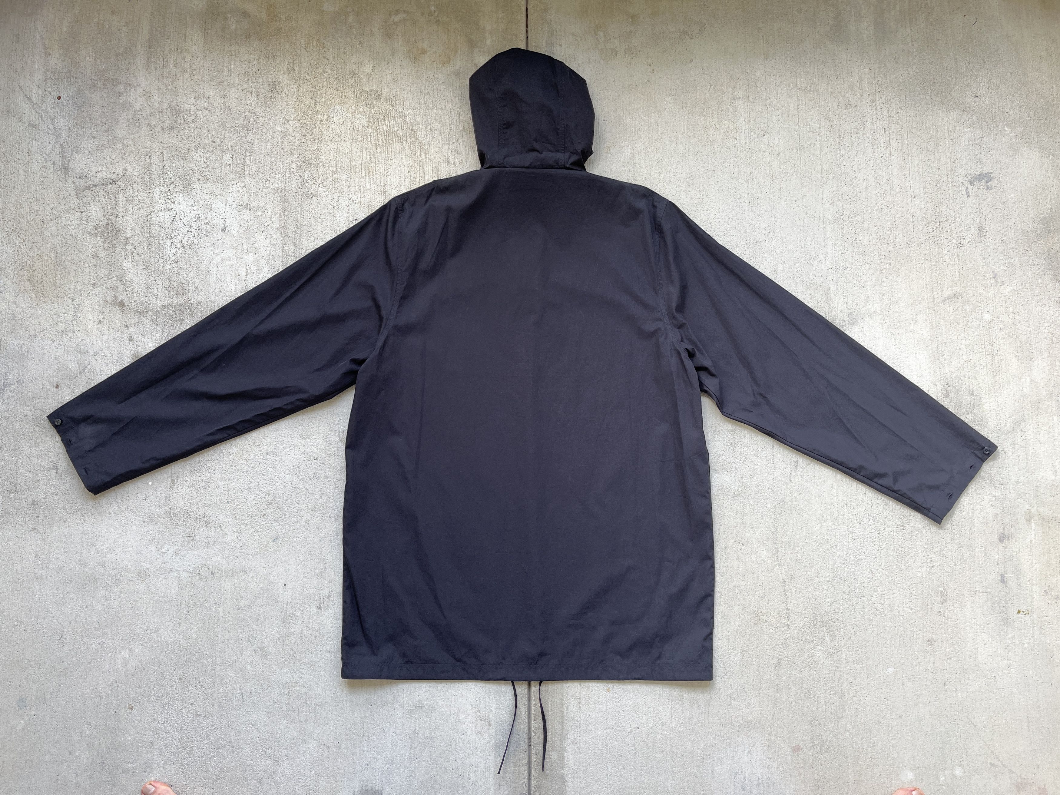 Marni Marni Quarter-Zip Cotton Canvas Hooded Overcoat Size US XL / EU 56 / 4 - 5 Thumbnail