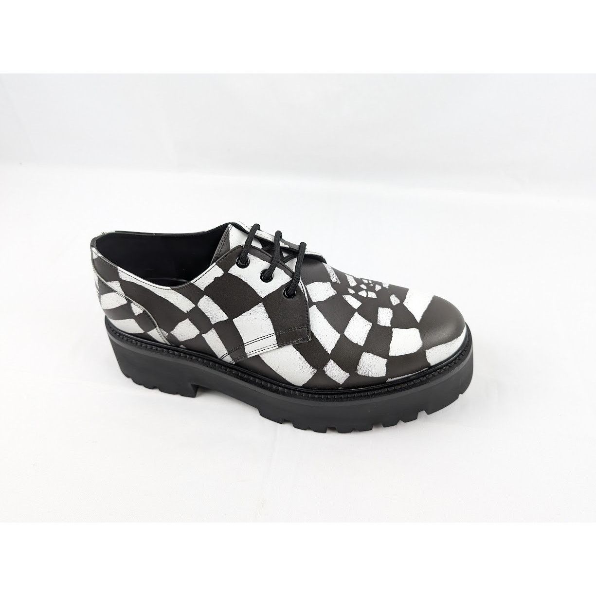 Celine o1rshd Leather Spiders Loafers in Black / White Size US 11 / EU 44 - 3 Thumbnail