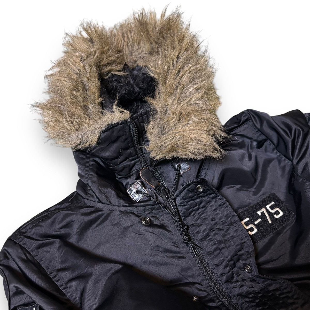 Hysteric Glamour × If Six Was Nine × Le Grande Bleu (L.G.B.) Hysteric Glamour Ifsixwasnine LGB Style fur jacket Y2K japan Size US M / EU 48-50 / 2 - 15 Thumbnail