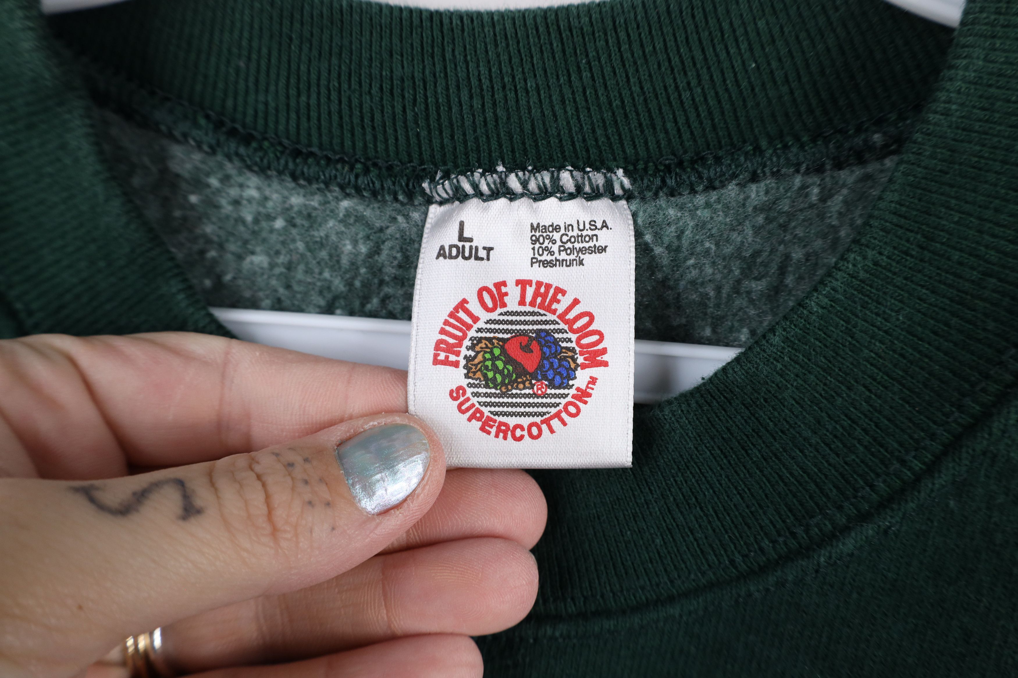 Vintage Vintage 90s Mid Am Building Supplies Heavyweight Sweatshirt Size US L / EU 52-54 / 3 - 6 Thumbnail