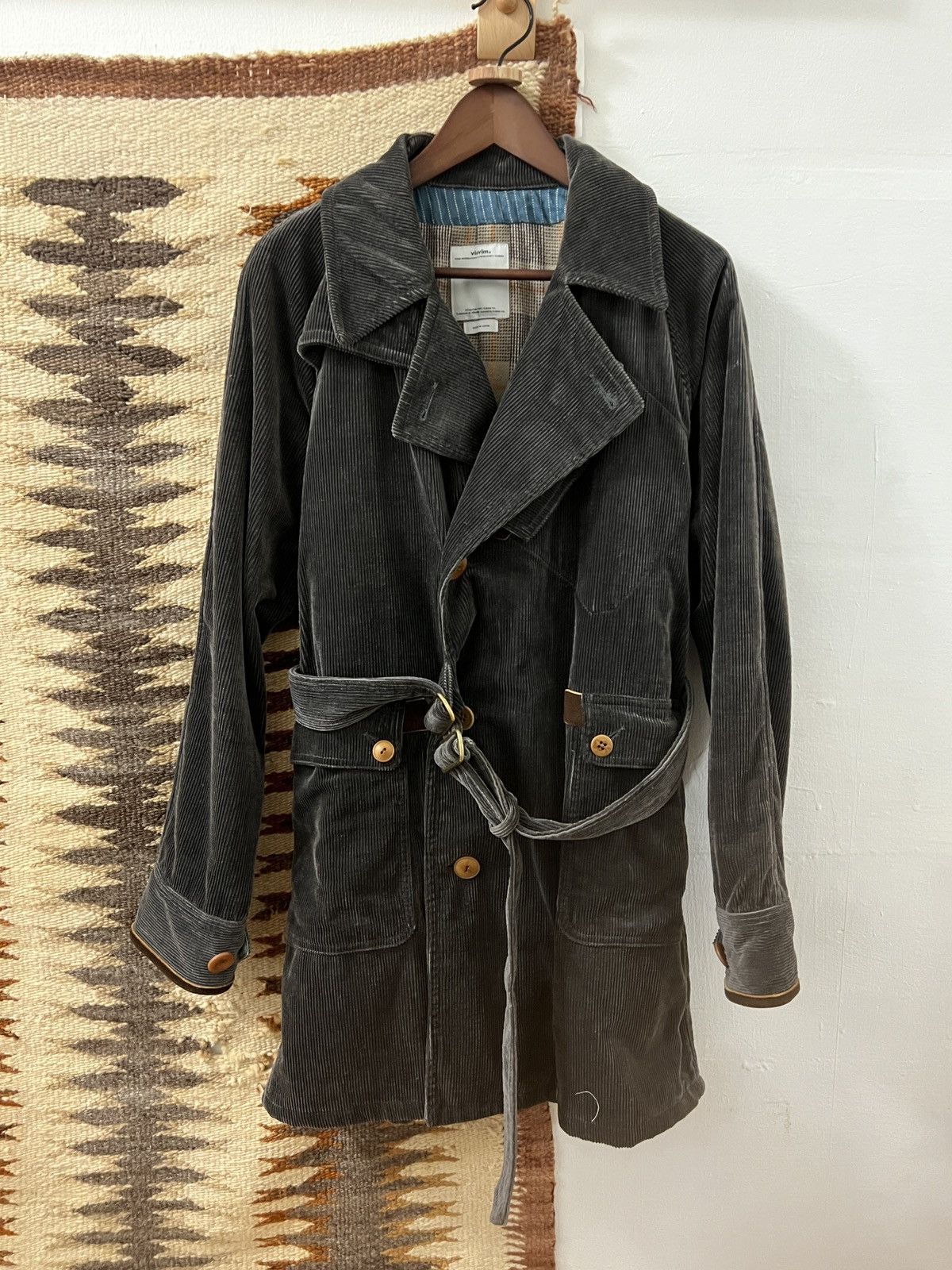 Visvim Hendee Trench ( Herringbone ) | Grailed