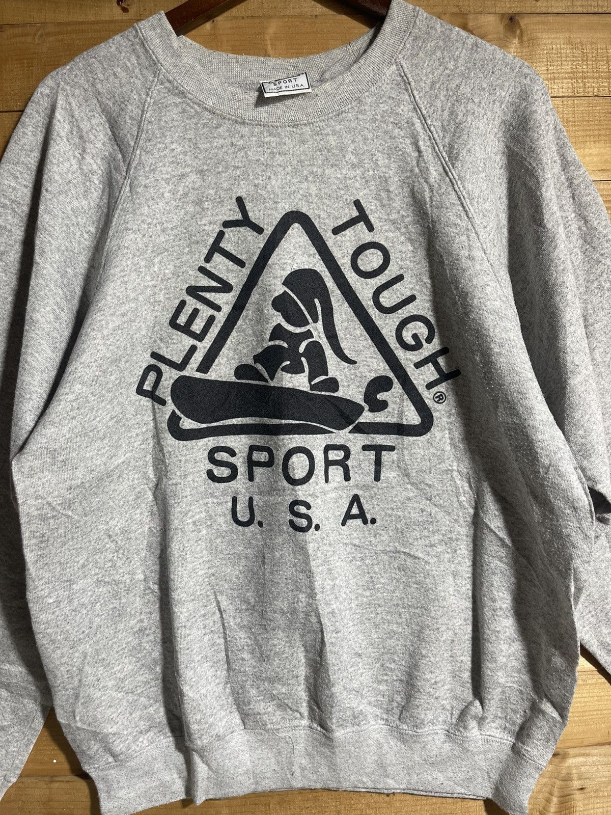 Vintage Vintage plenty tough sport usa sweashirt Size US XL / EU 56 / 4 - 2 Thumbnail