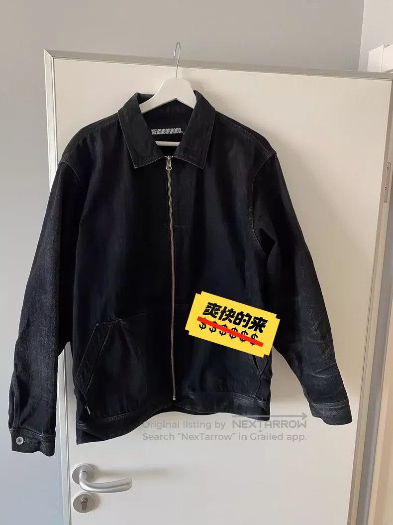 Neighborhood Neighborhood Washed Zipper Denim Jacket Size US L / EU 52-54 / 3 - 1 Thumbnail